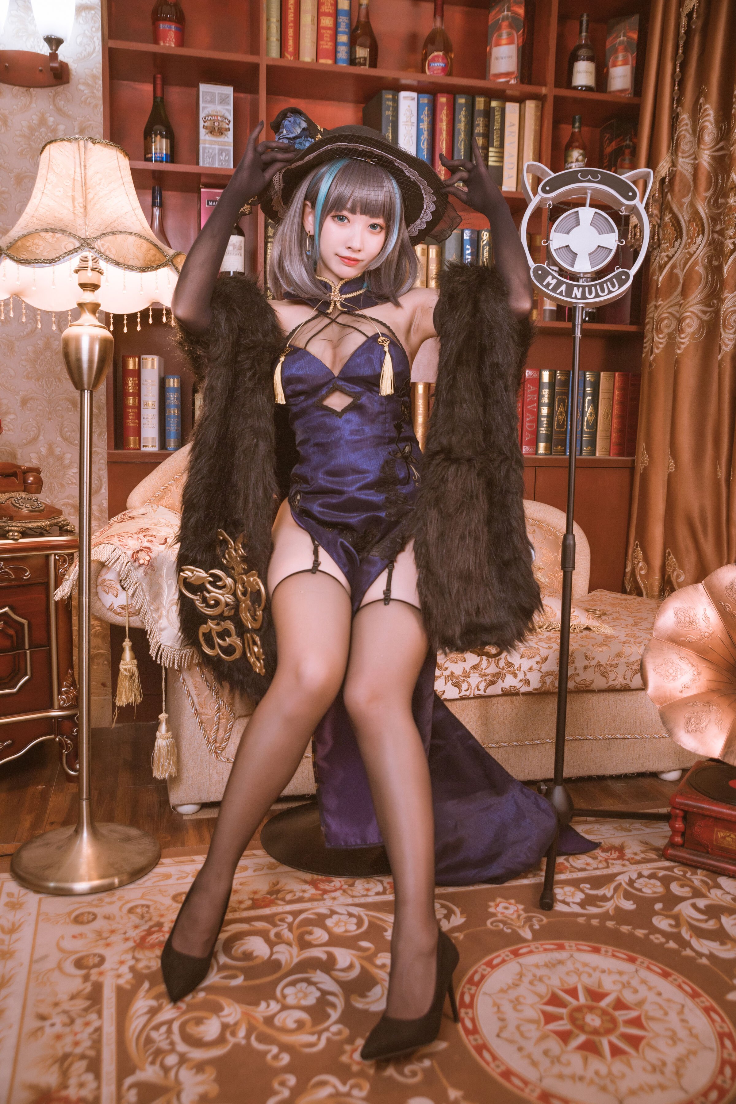 Miyamoto Sakura (Miyamoto Sakura Sakura Mochi) - Cheshire Qipao Brilliant Music Cait Sith