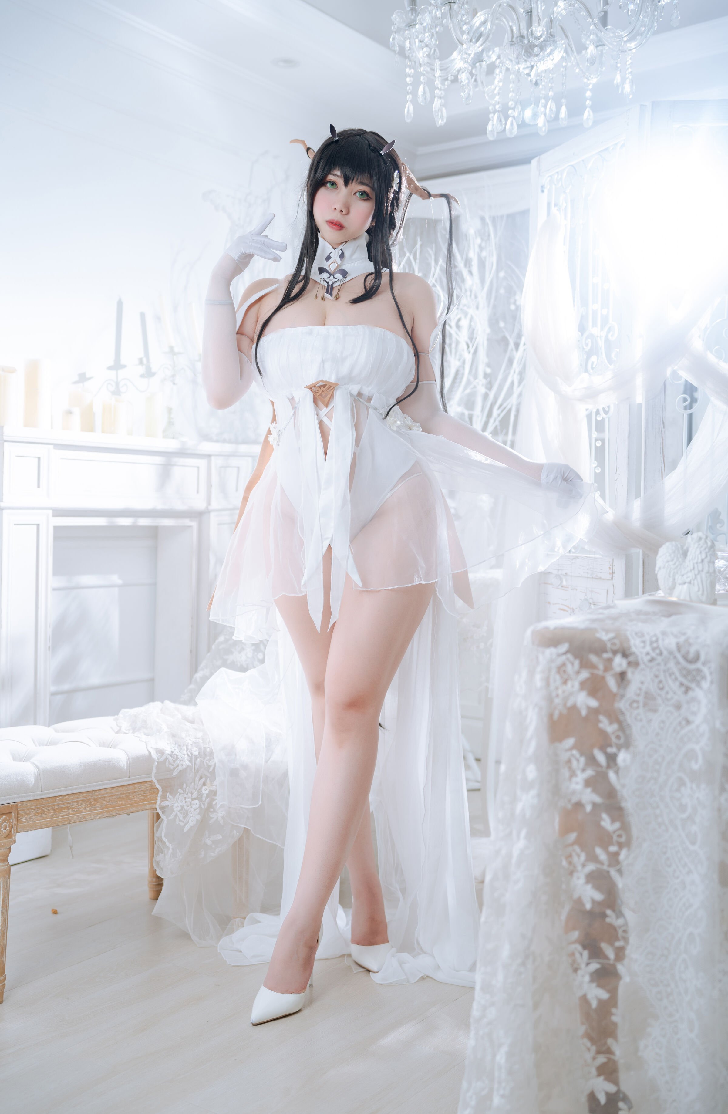 Meroko_魅瞳 - アズールレーン 不撓 [53P