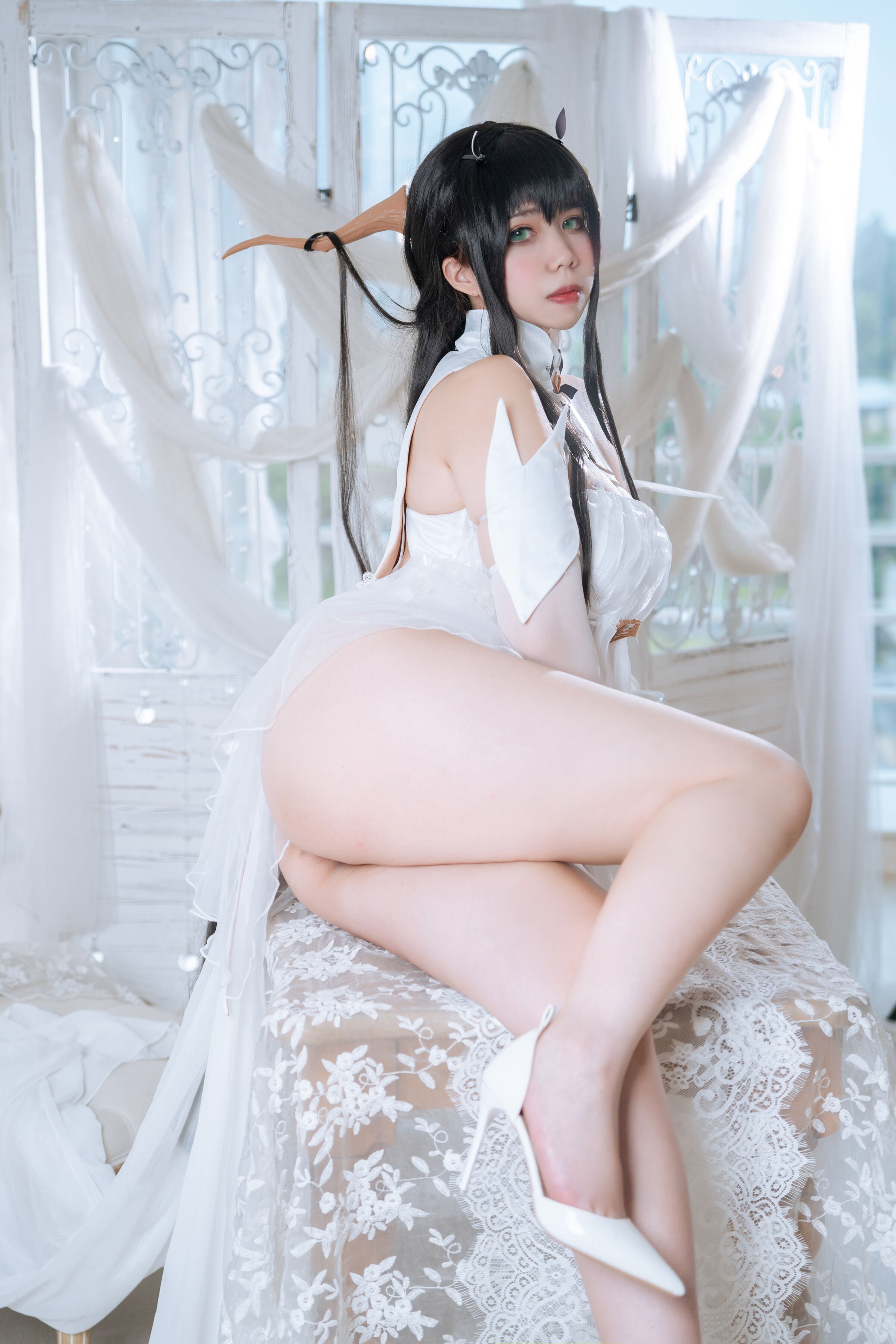 梅洛科_魅瞳 - 碧藍航線 不撓 [53P