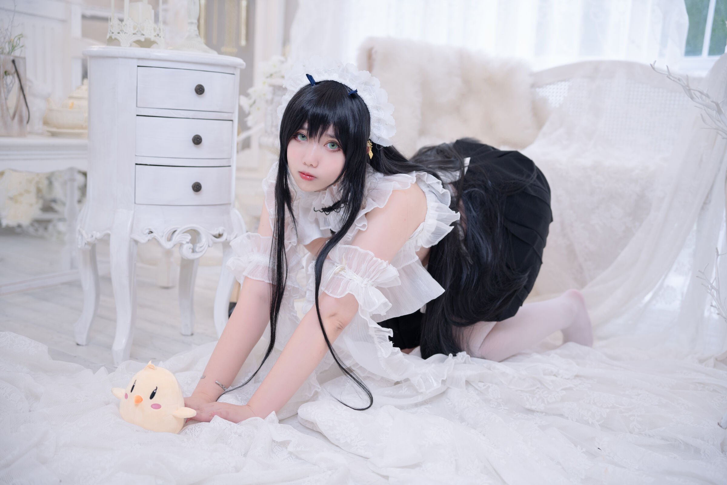 Meroko_魅瞳 - 碧藍航線 不撓女僕沒幹勁的小姐姐 [53P