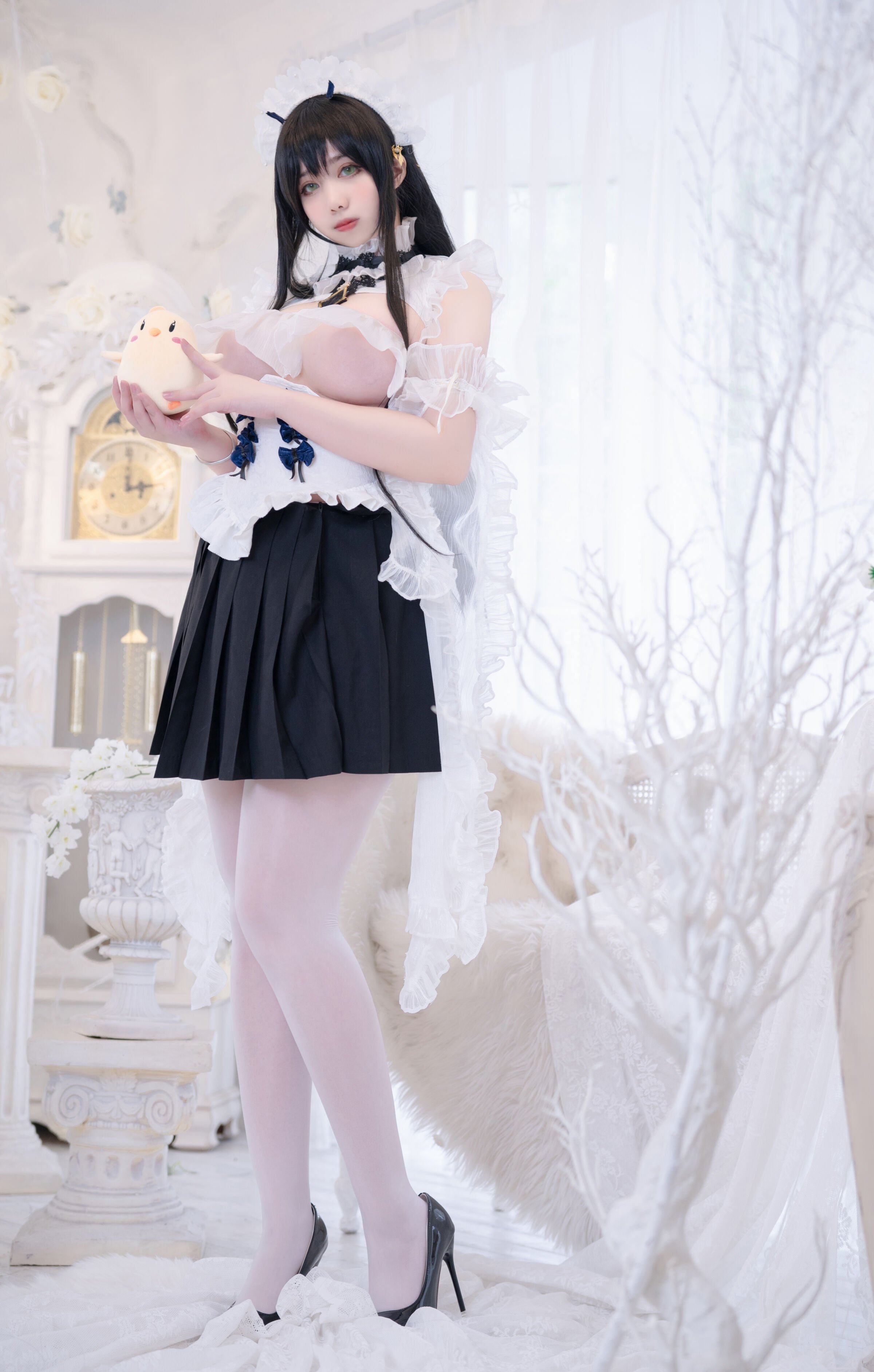 Meroko_魅瞳 - 碧藍航線 不撓女僕沒幹勁的小姐姐 [53P