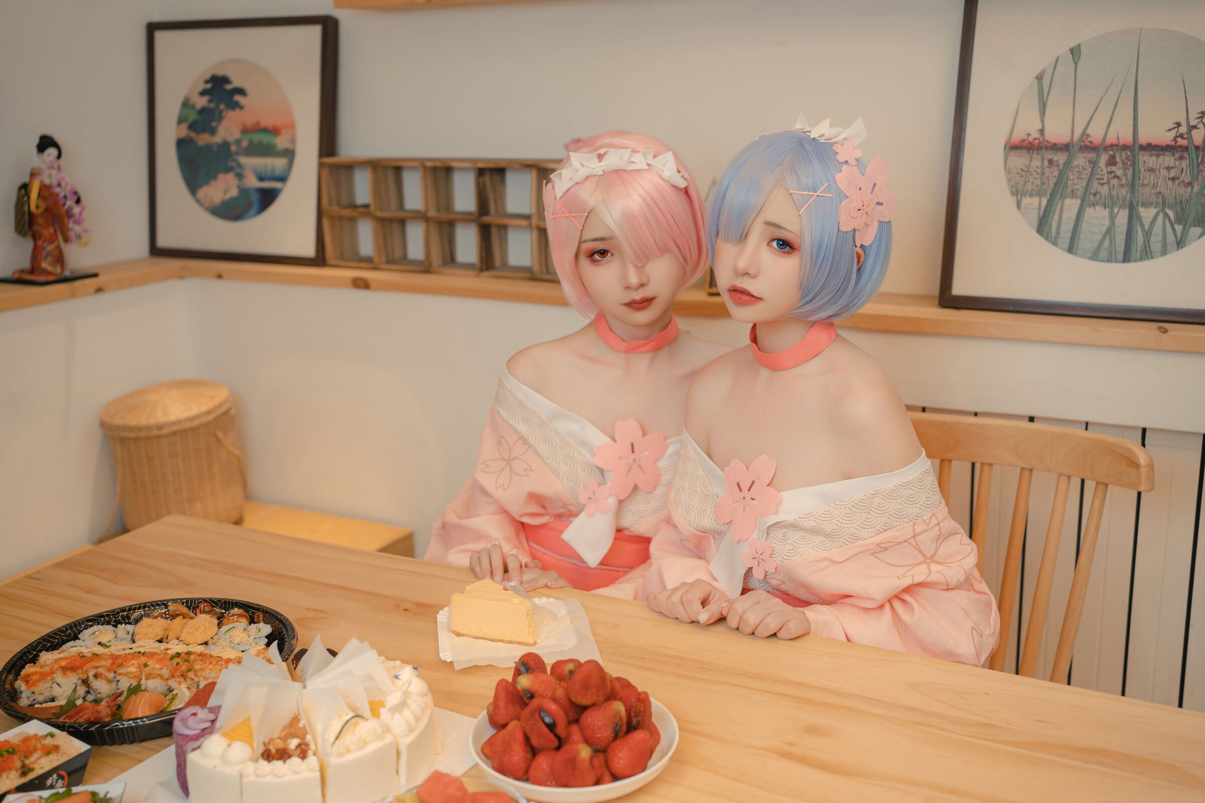 爆机少女喵小吉 NO.047 &金鱼✨kinngyo - 从零开始的女体盛宴
