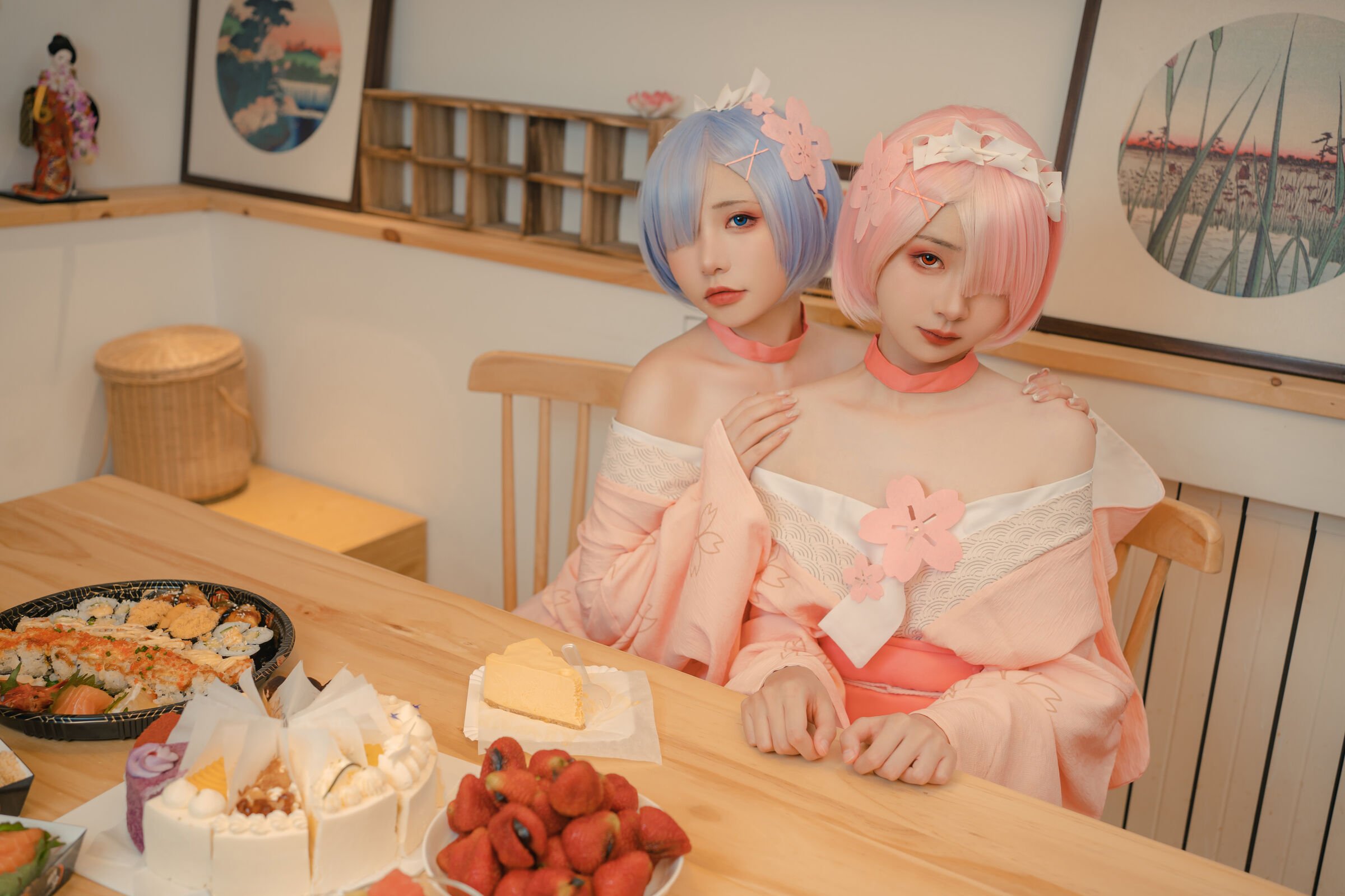 爆机少女喵小吉 NO.047 &金鱼✨kinngyo - 从零开始的女体盛宴