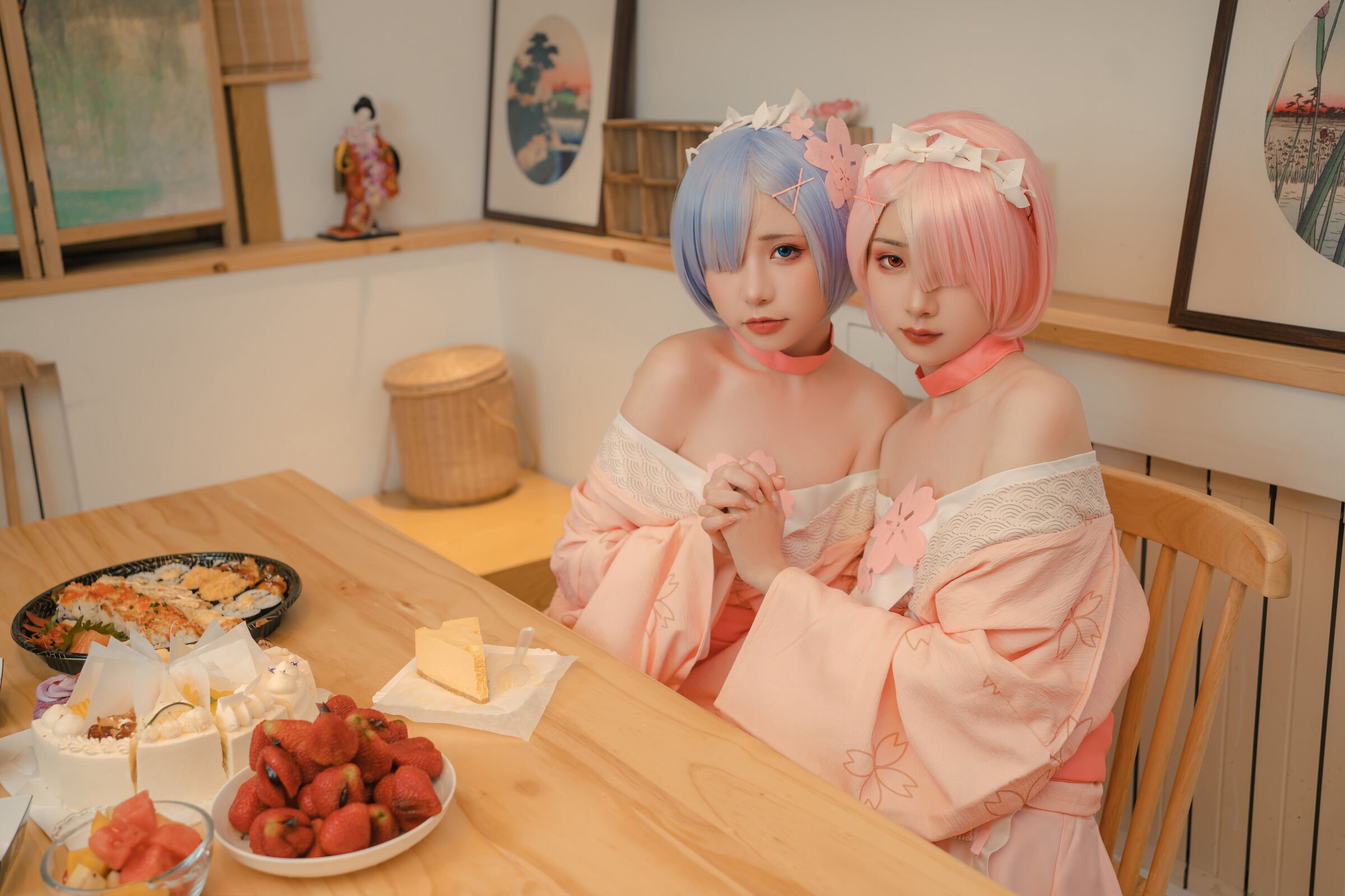 爆机少女喵小吉 NO.047 &金鱼✨kinngyo - 从零开始的女体盛宴