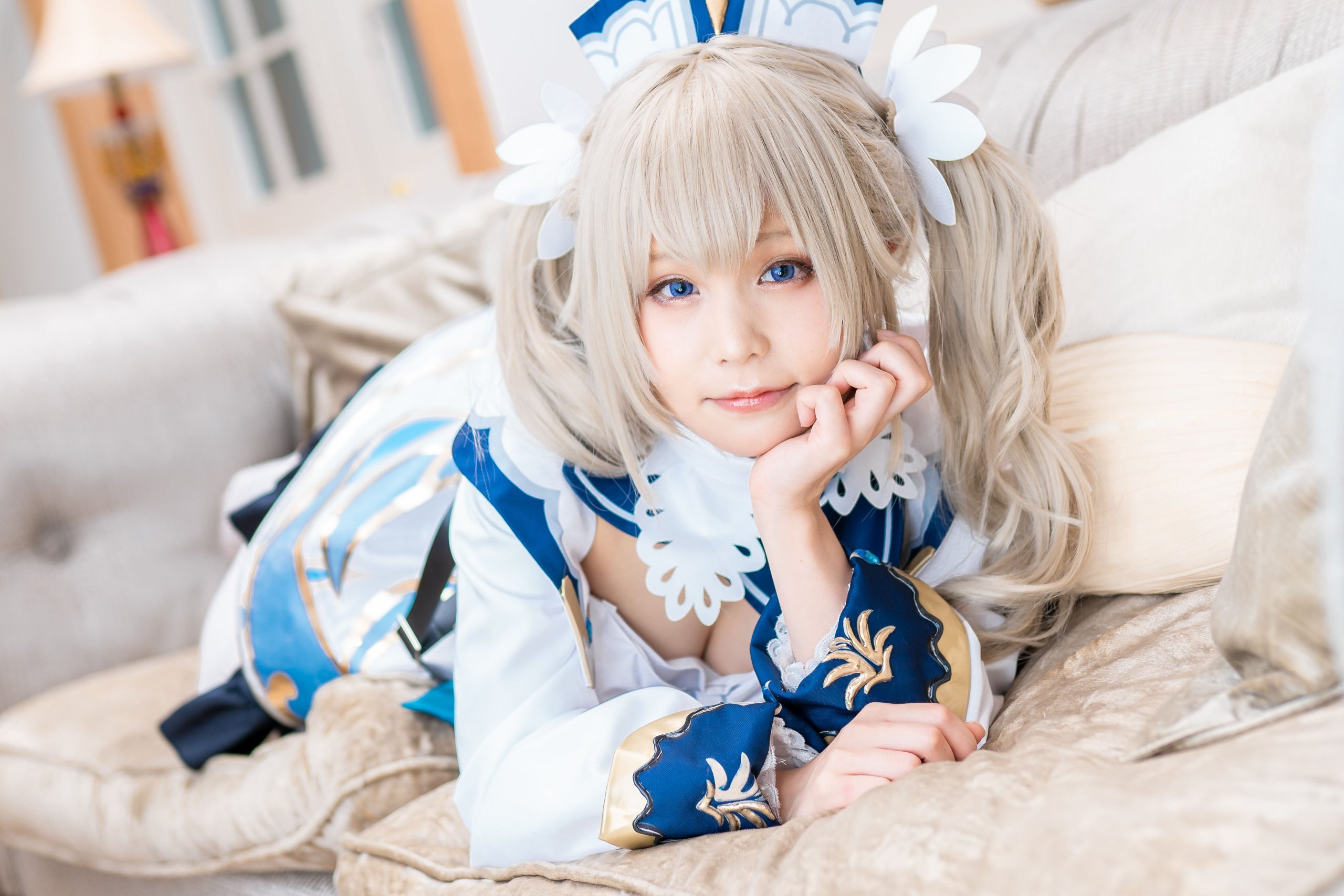 Được Kurumi Barbara-san chữa lành và trở nên khỏe mạnh.