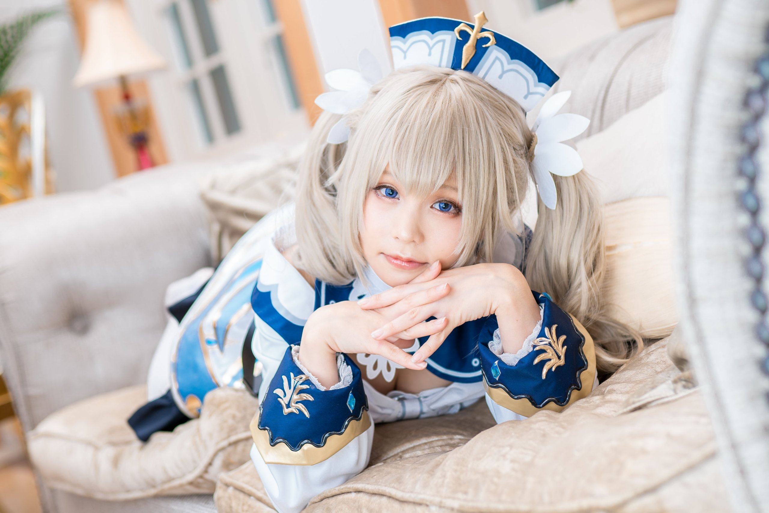 Được Kurumi Barbara-san chữa lành và trở nên khỏe mạnh.