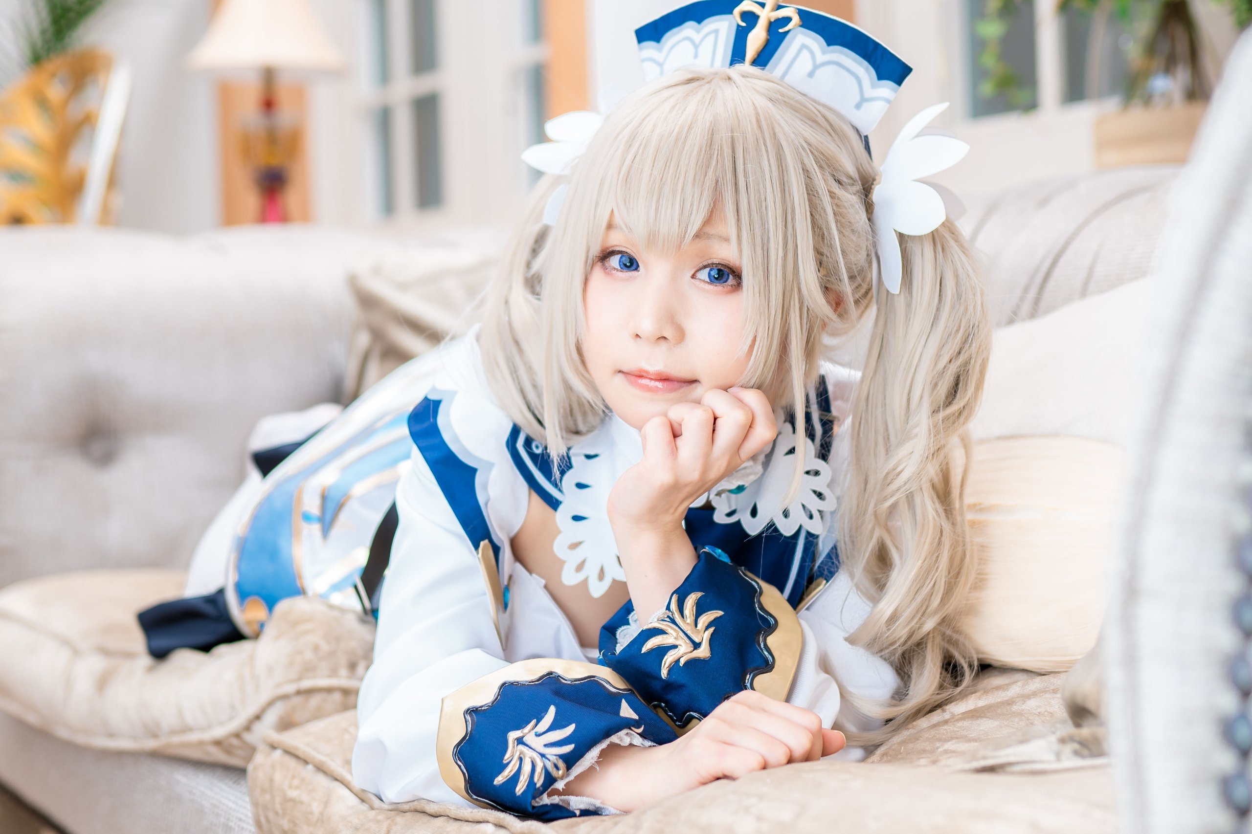 Được Kurumi Barbara-san chữa lành và trở nên khỏe mạnh.