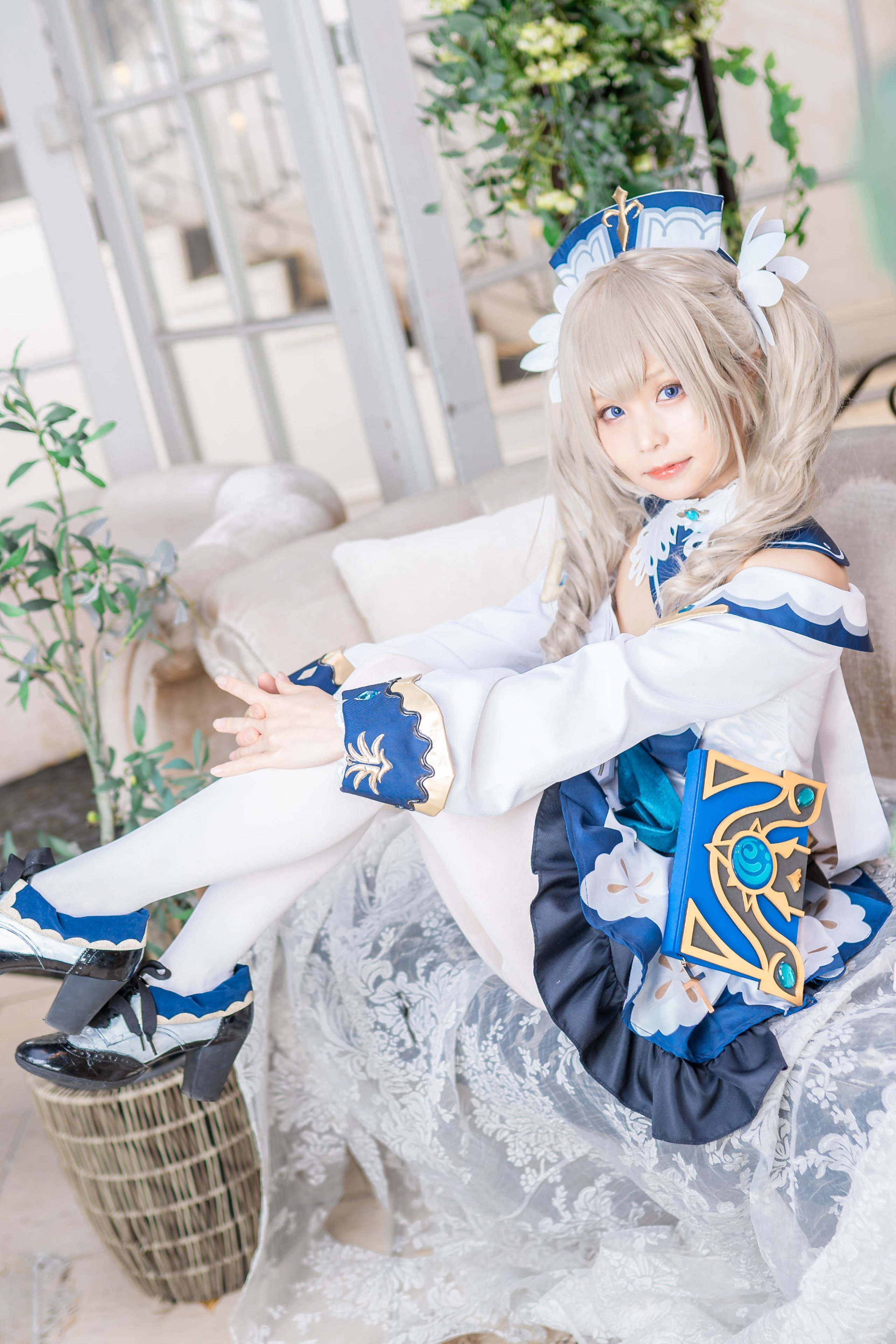 クルミとバーバラさんに癒されて元気になる