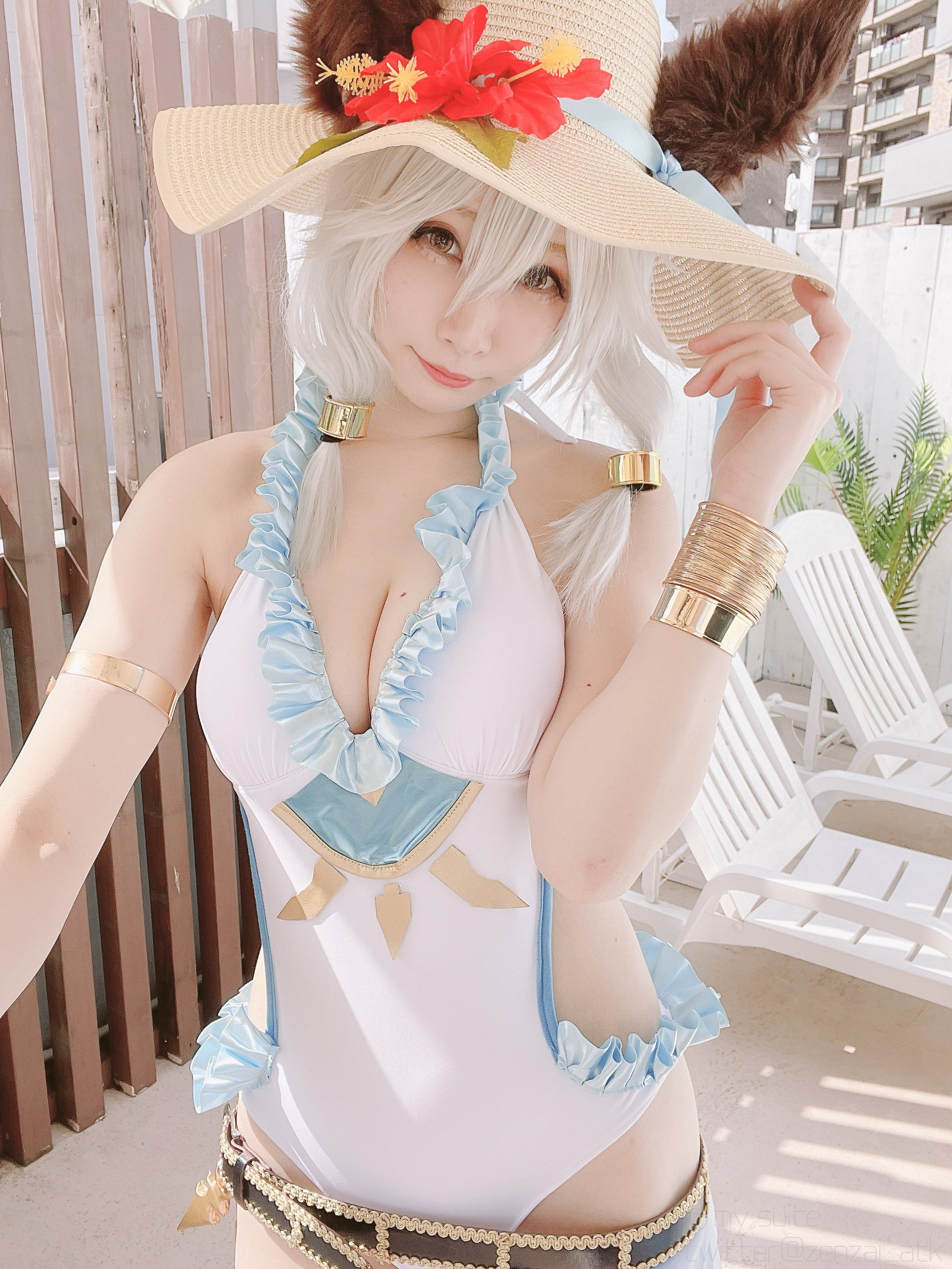 [My Suite／あつき)] ❤ヘルエス様水着
