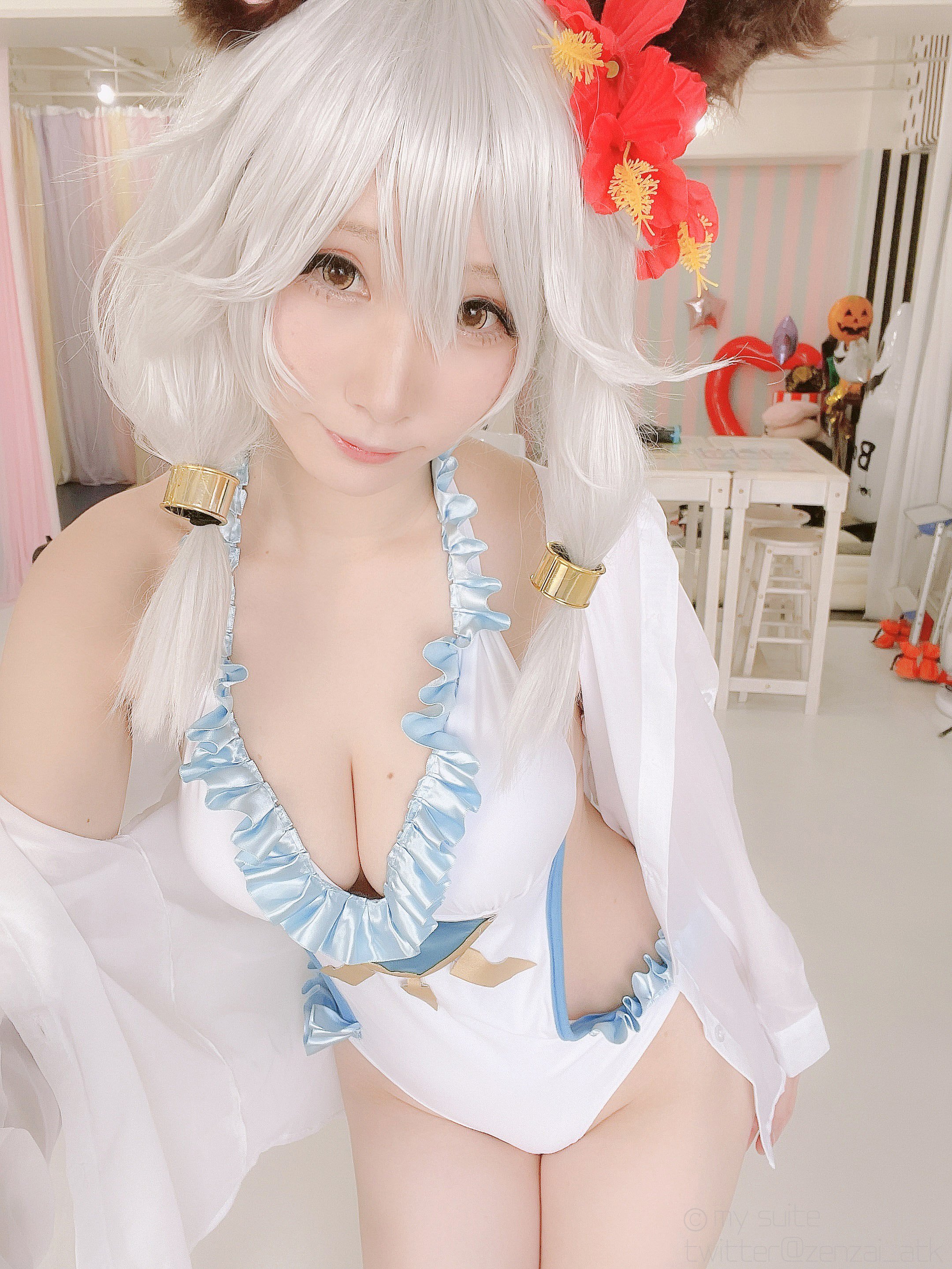 [My Suite／あつき)] ❤ヘルエス様水着