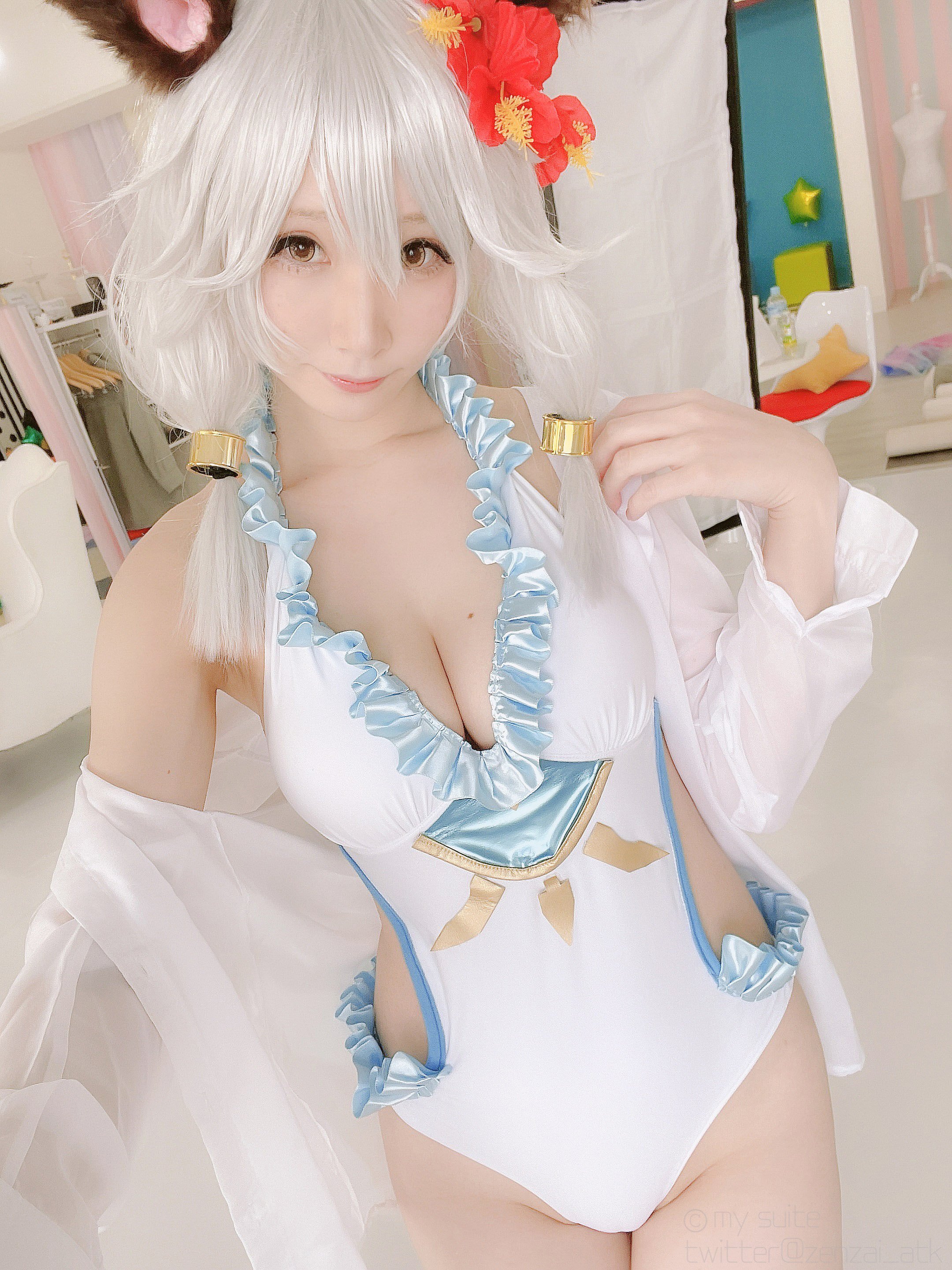[My Suite／あつき)] ❤ヘルエス様水着