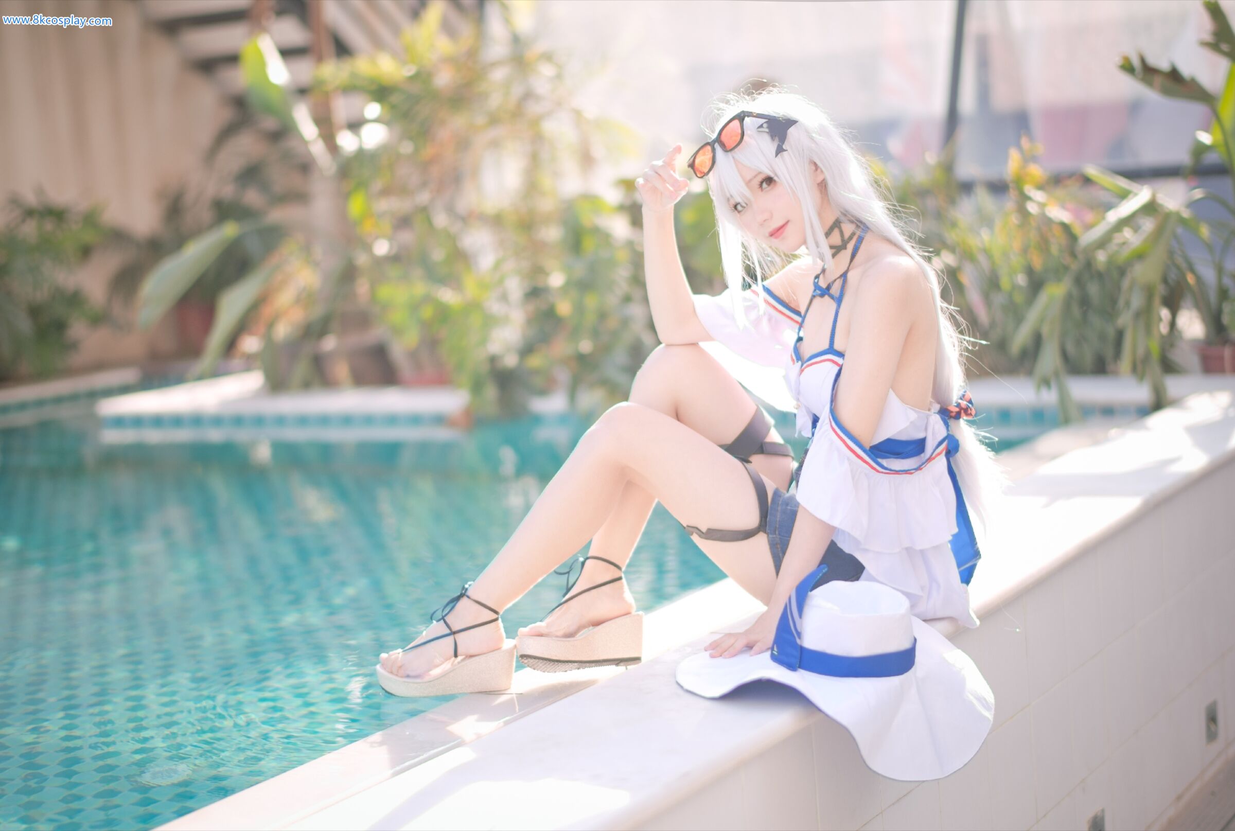 Hua Qi Hana] Skadi Swimsuit Arknights Skadi