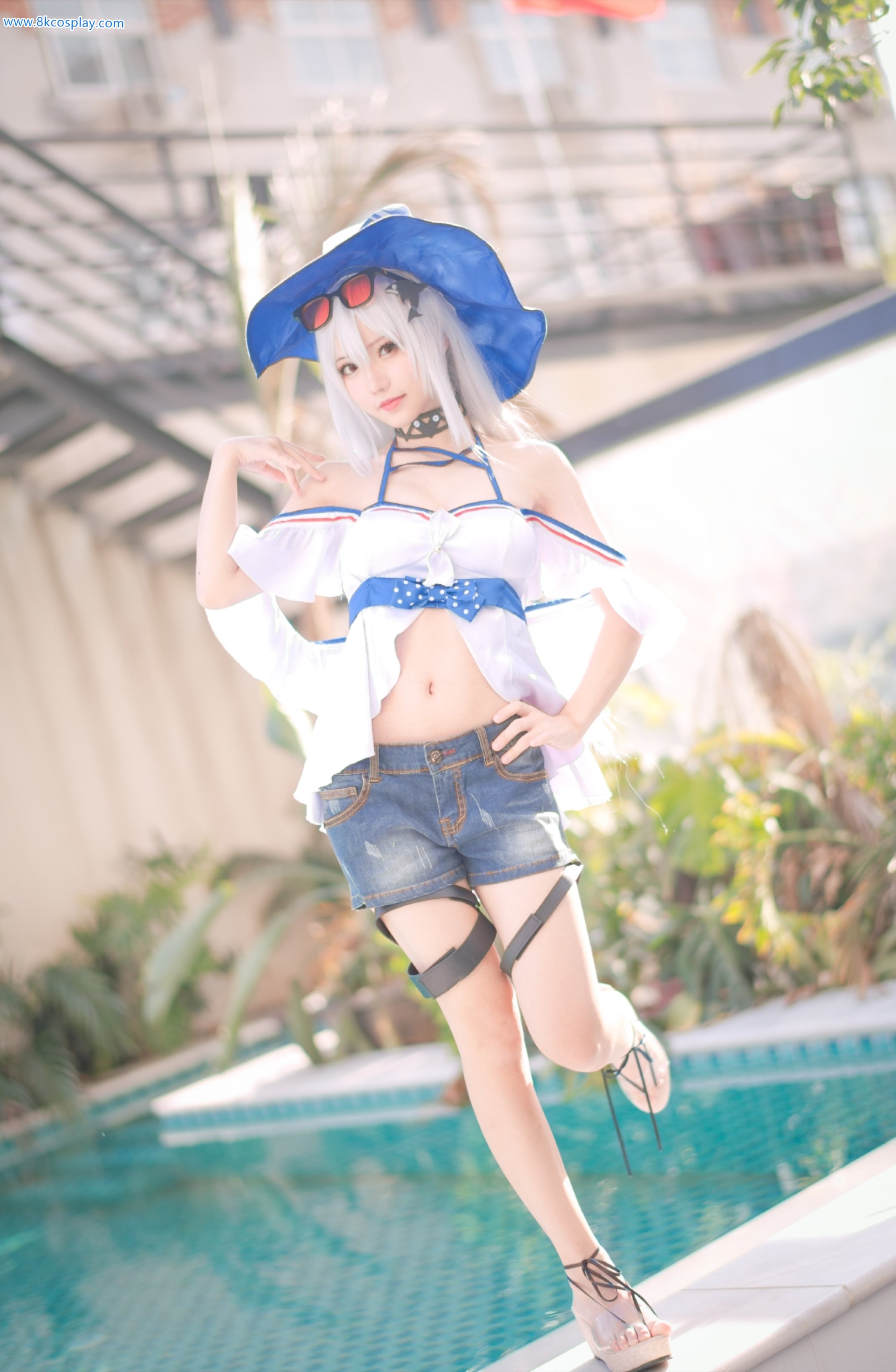 Hua Qi Hana] Skadi Swimsuit Arknights Skadi