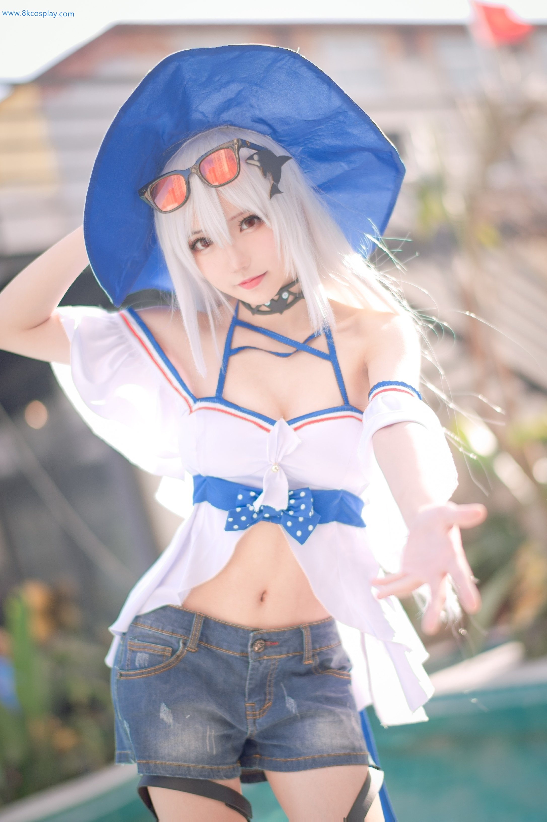 Hua Qi Hana] Skadi Swimsuit Arknights Skadi