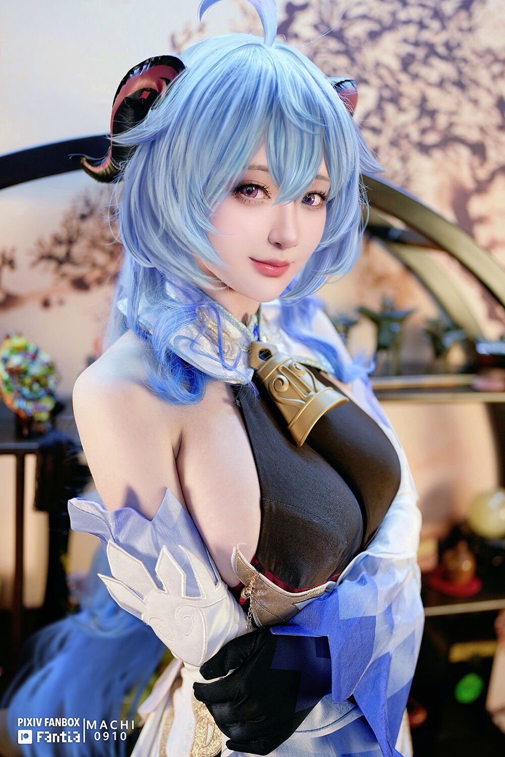 マチ馬吉] 10月♡甘雨 コスプレ Tier4