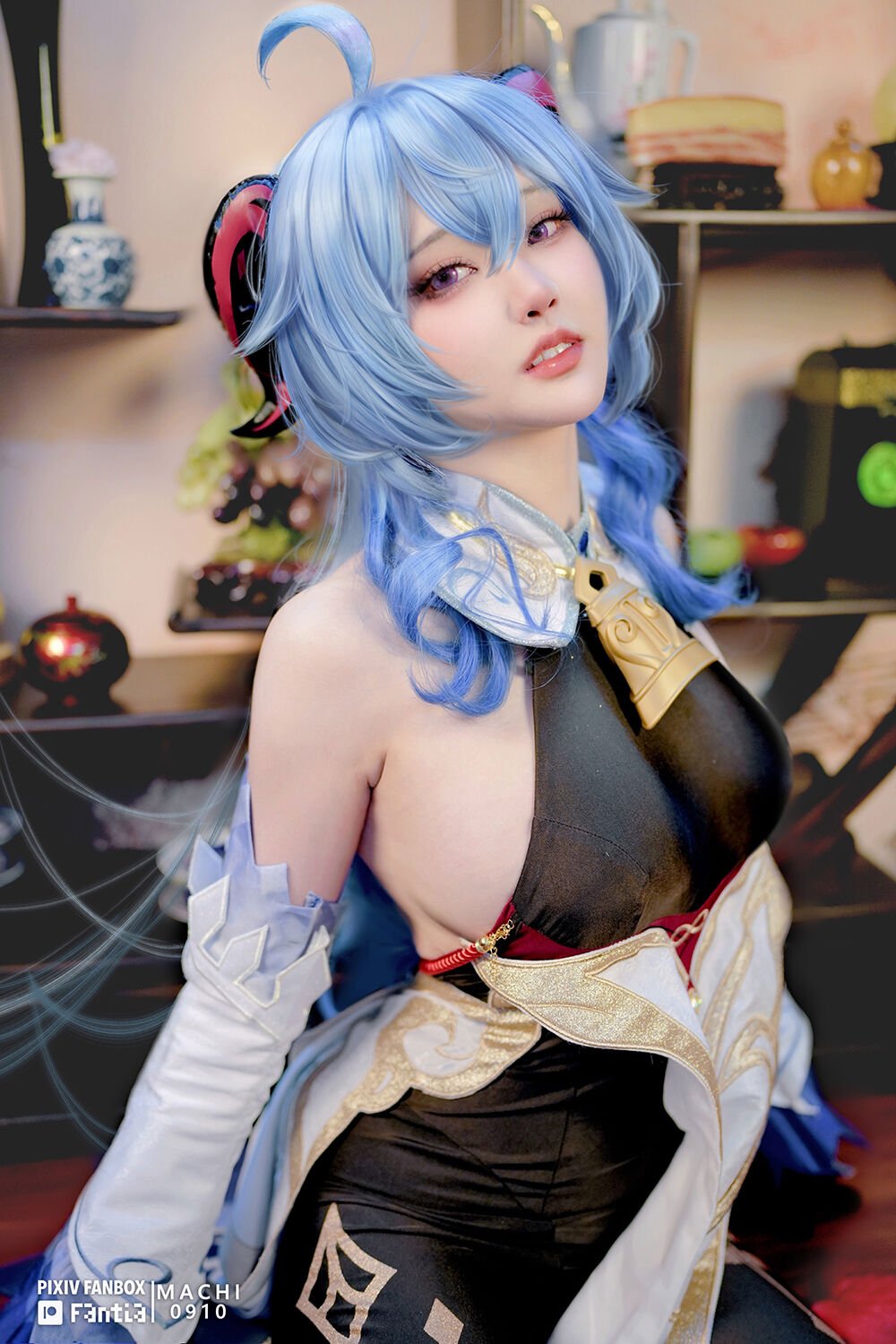 マチ馬吉] 10月♡甘雨 コスプレ Tier4