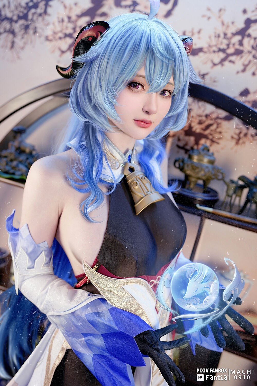 マチ馬吉] 10月♡甘雨 コスプレ Tier4