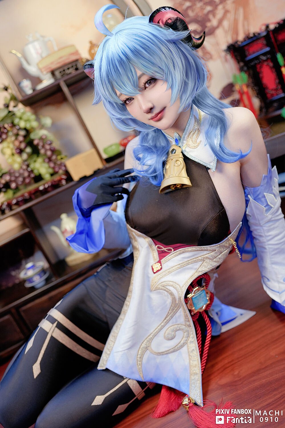 マチ馬吉] 10月♡甘雨 コスプレ Tier4