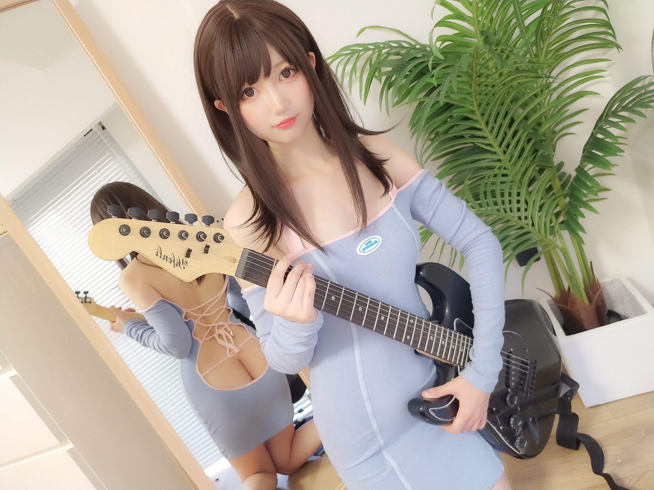 Nagisa魔物喵] ชุดลำลองของน้องสาวกีตาร์〜