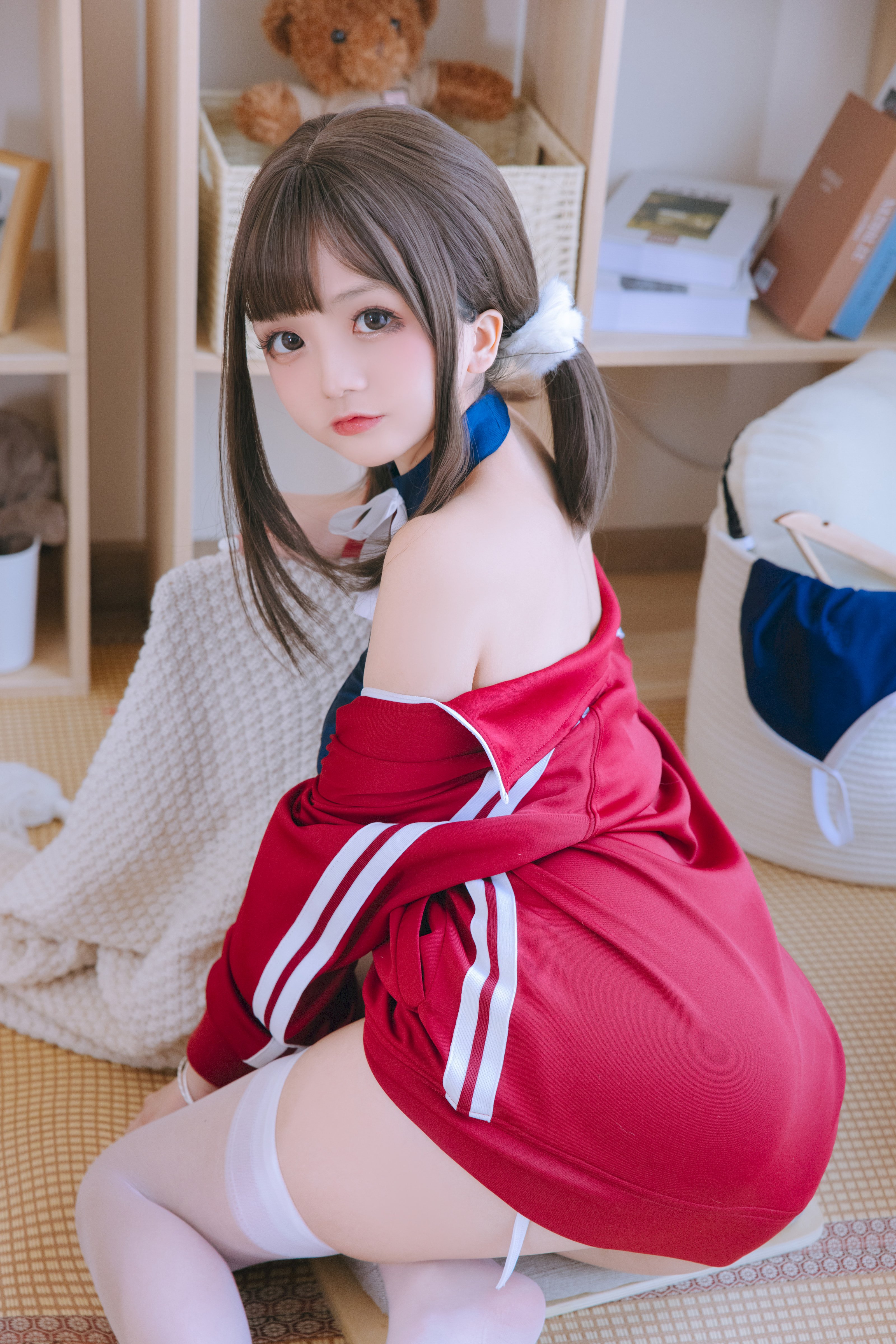 日奈嬌 - 網紗のスクール水着