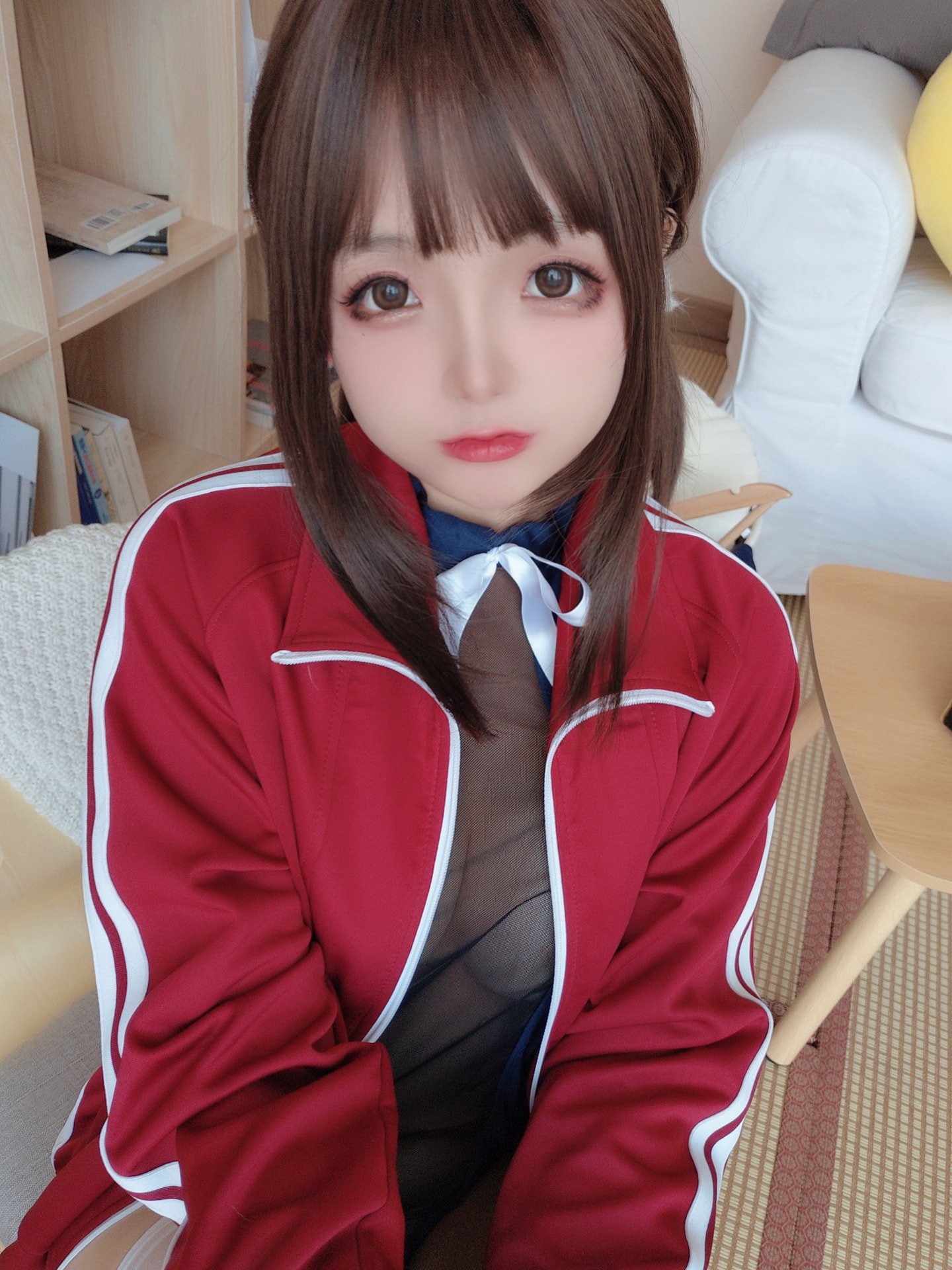 日奈嬌 - 網紗のスクール水着