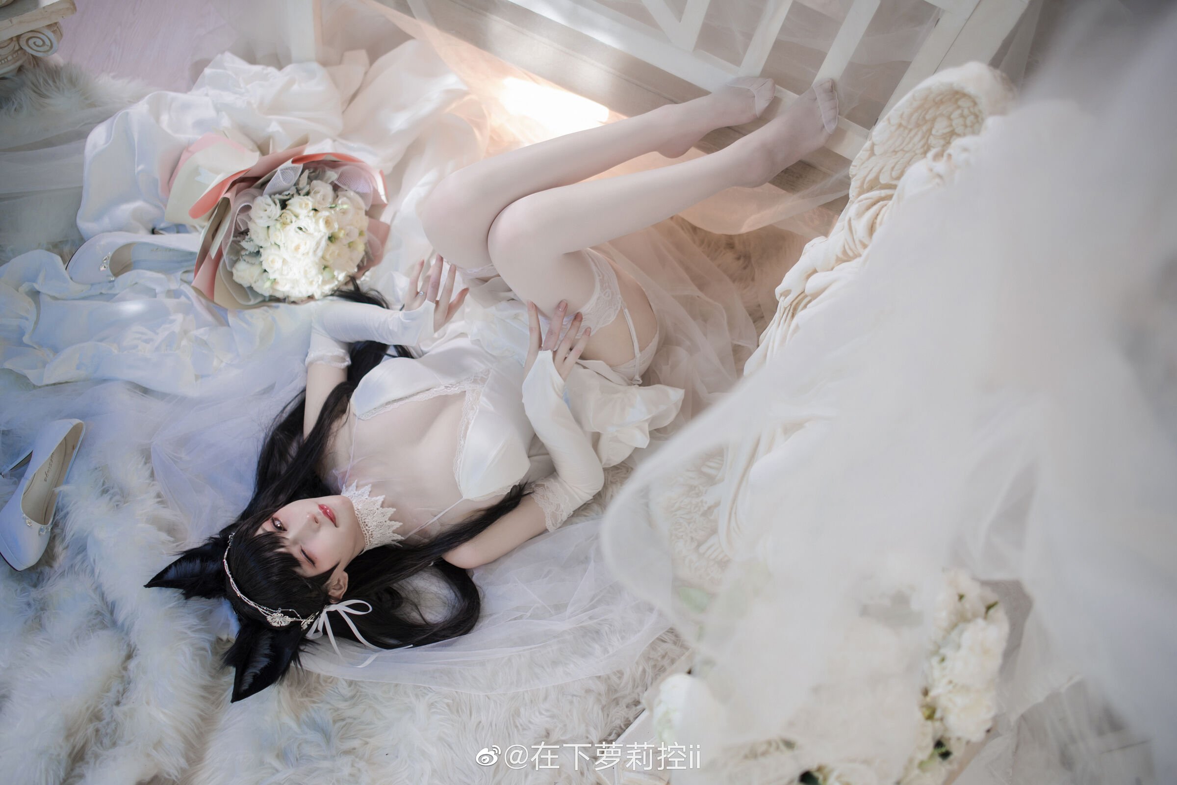 Zai Xia  belle con ii] Aegir + Prinz Eugen + Louis IX + Atago (Azur Lane)