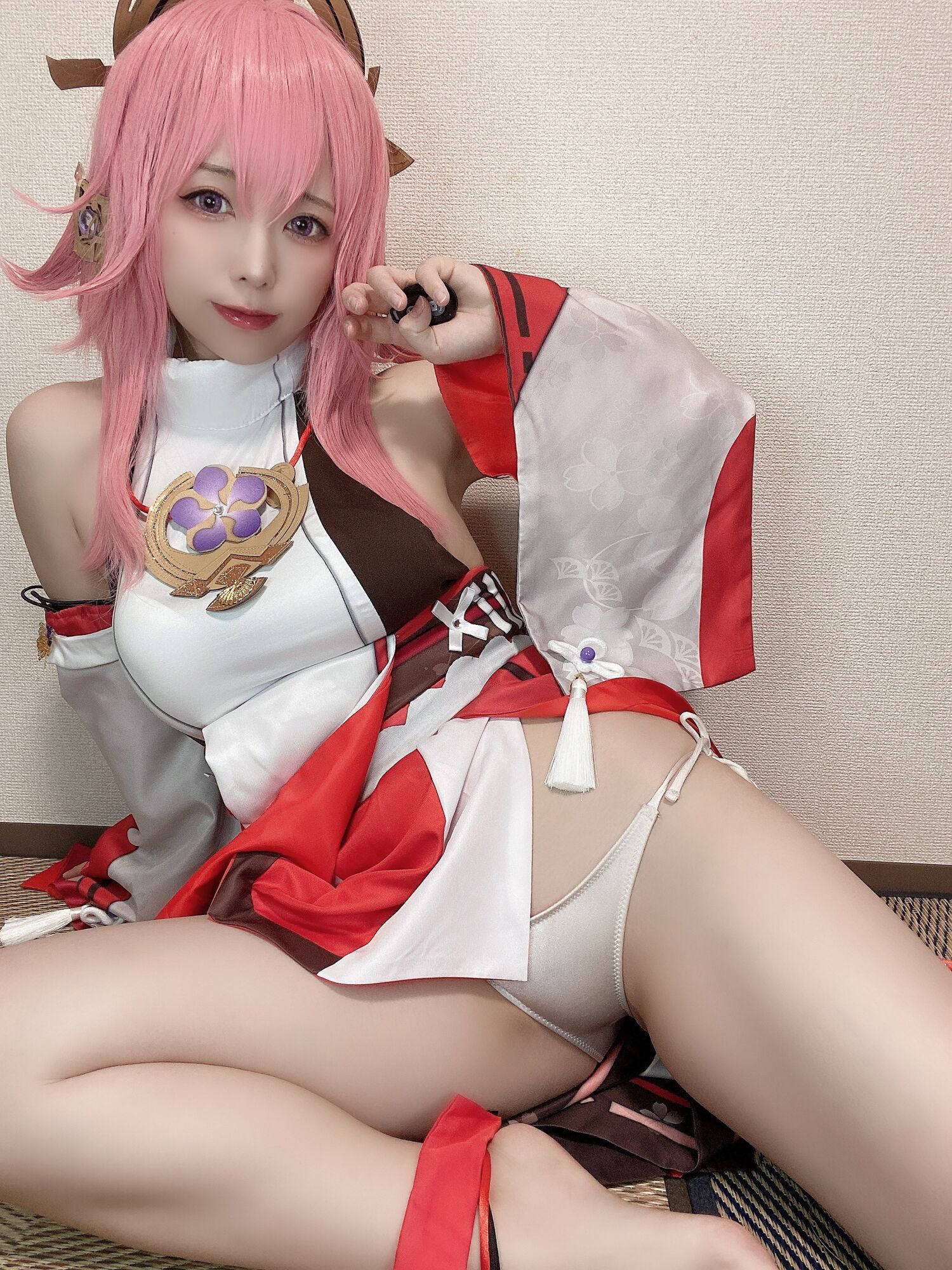 Rizuna - Tập ảnh tự chụp cosplay Yae Miko