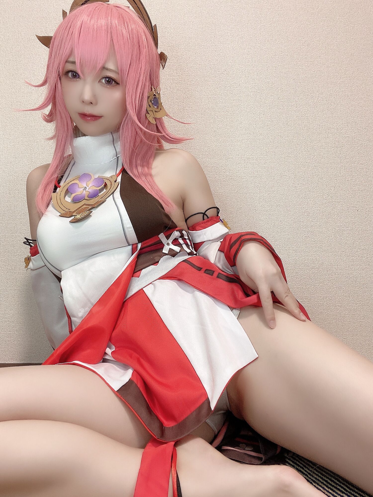 Rizuna - Tập ảnh tự chụp cosplay Yae Miko