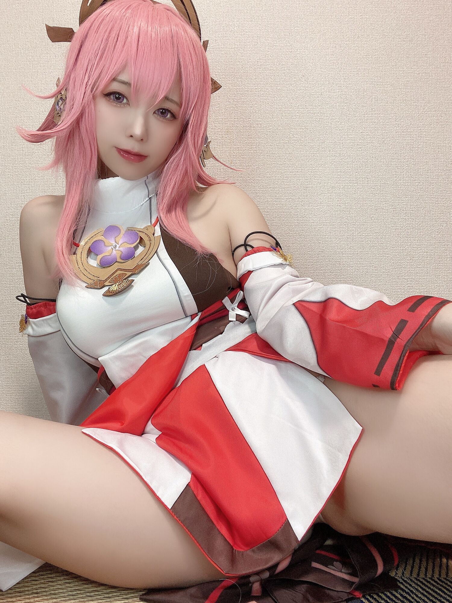 Rizuna - Tập ảnh tự chụp cosplay Yae Miko