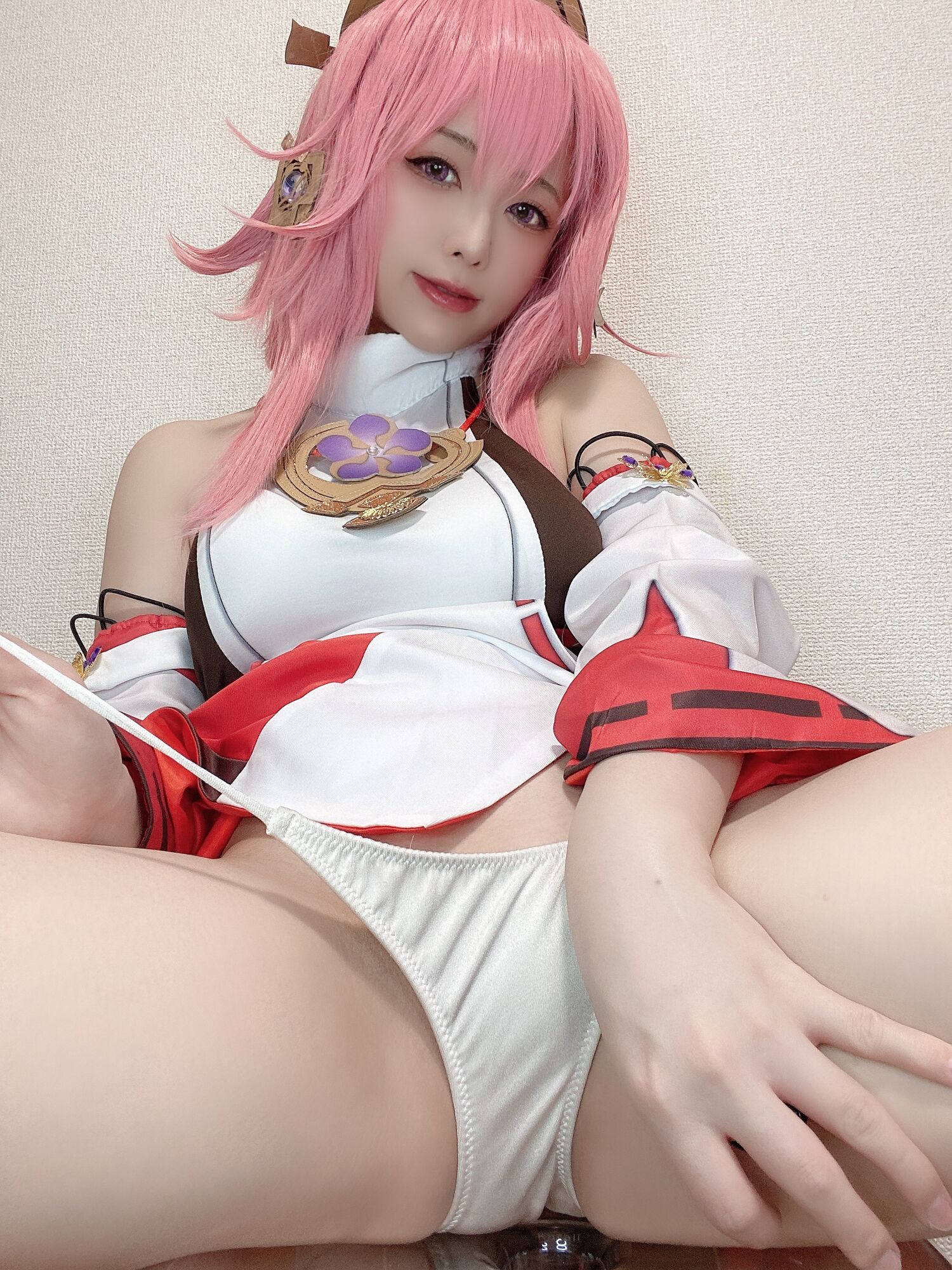 Rizuna - Tập ảnh tự chụp cosplay Yae Miko
