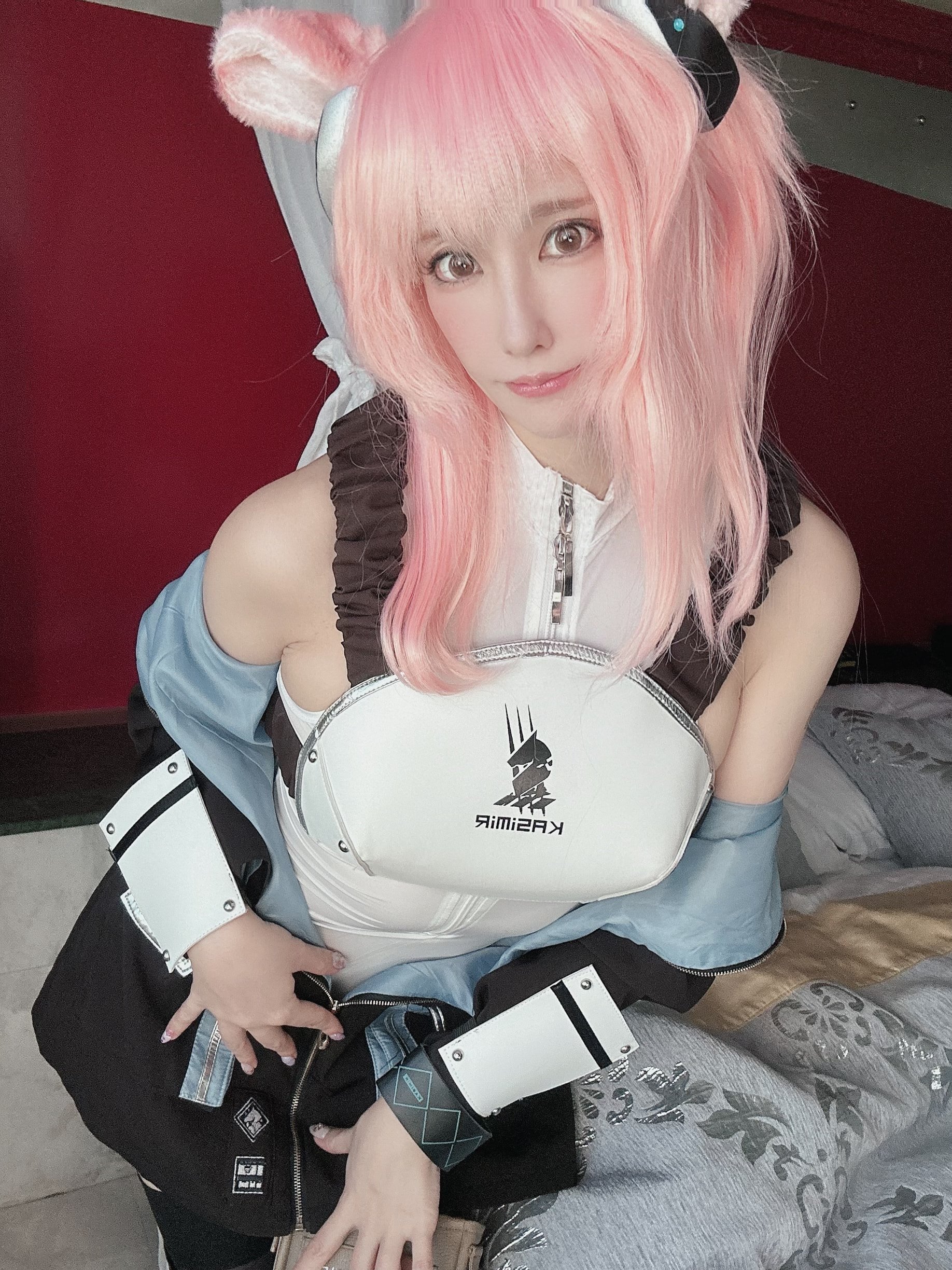 หลินกงหมี่กิ] ครั้งแรกคอสเพลย์ 明日方舟 อาร์คไนท์ส เลโอตาร์ดสีขาวบางๆ ที่เซ็กซี่เกินไป ไนท์ประเภทรักมาก กราเวล ชาน_อาร์คไนท์ส ไนท์ประเภทรักมาก กราเวล ชาน