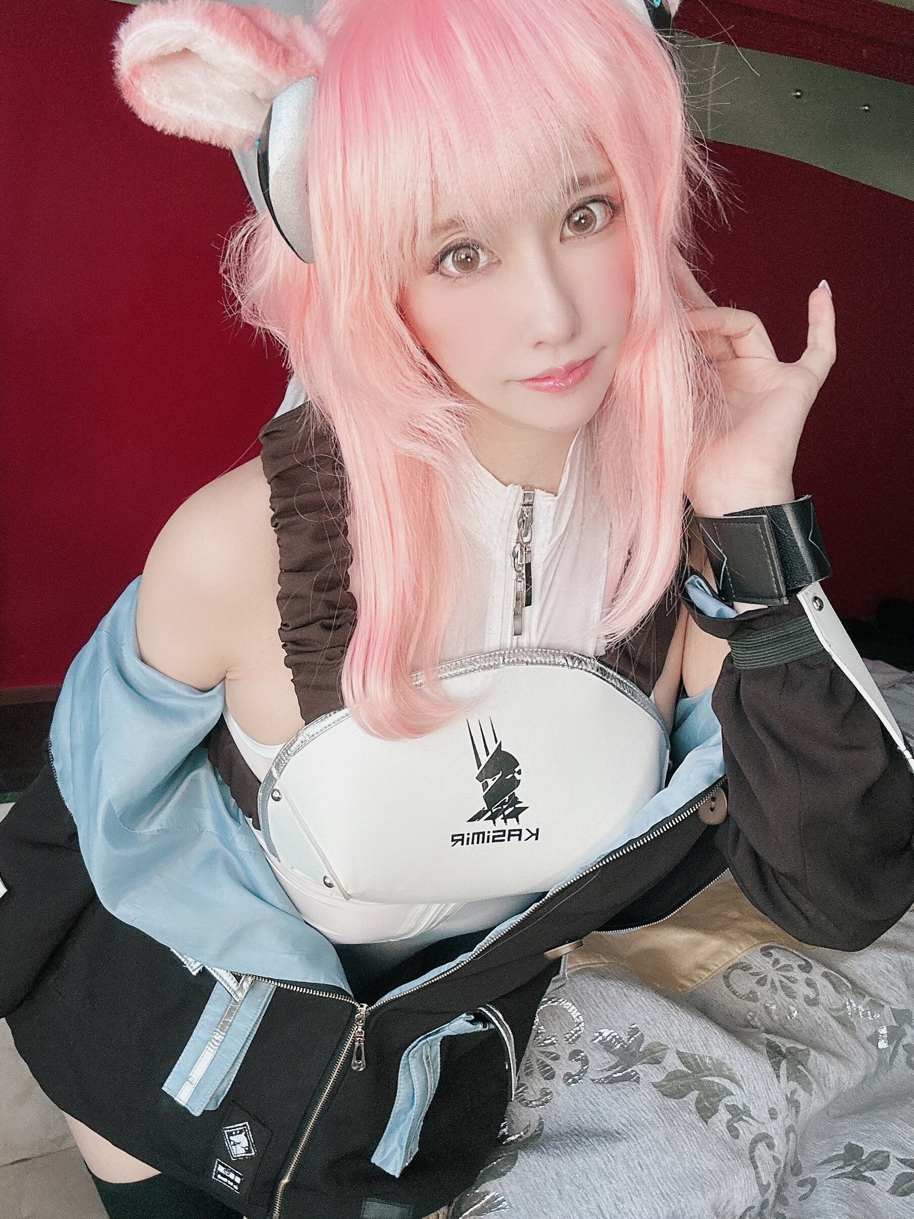 หลินกงหมี่กิ] ครั้งแรกคอสเพลย์ 明日方舟 อาร์คไนท์ส เลโอตาร์ดสีขาวบางๆ ที่เซ็กซี่เกินไป ไนท์ประเภทรักมาก กราเวล ชาน_อาร์คไนท์ส ไนท์ประเภทรักมาก กราเวล ชาน