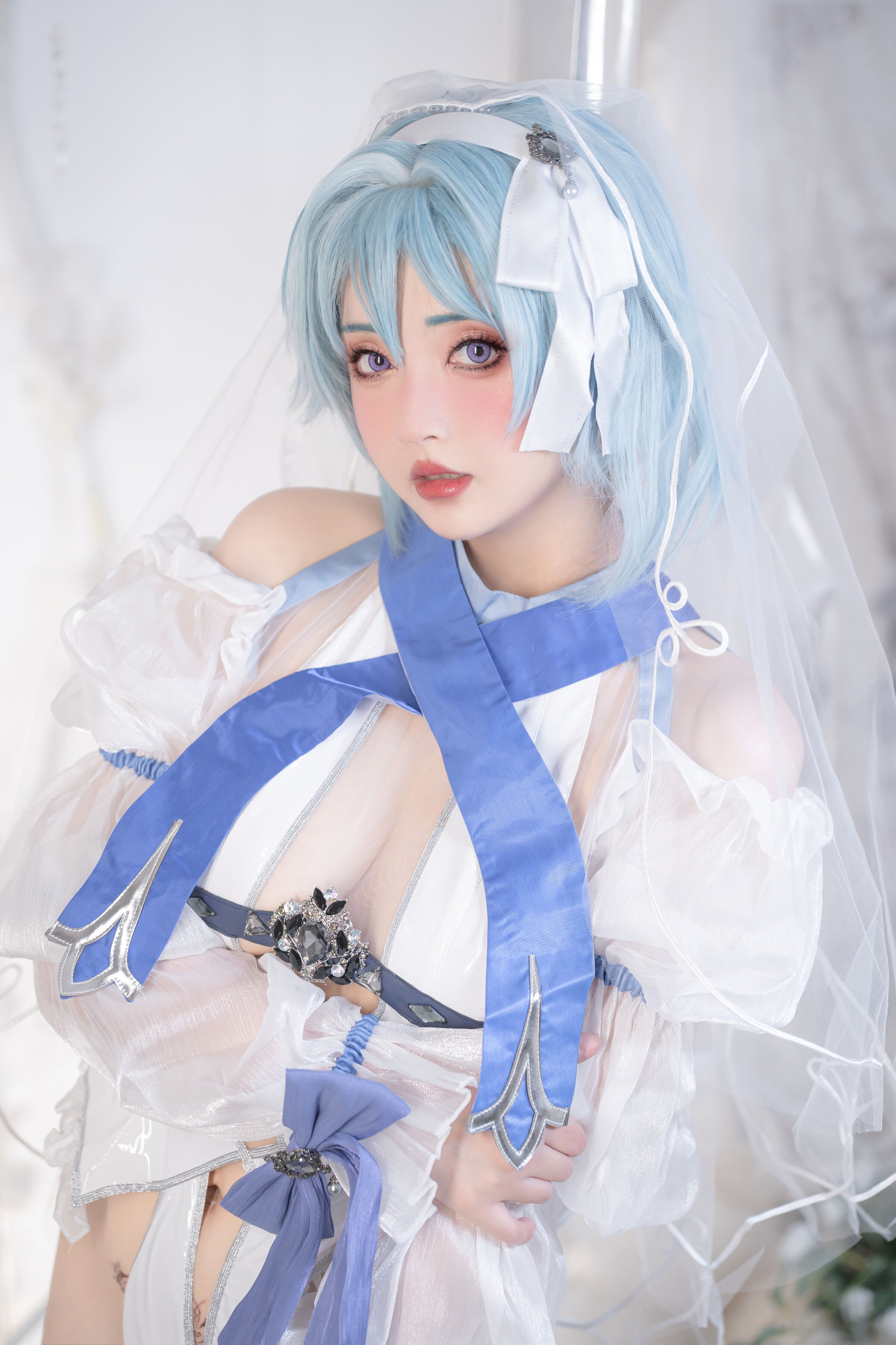 爆机少女喵小吉&云烧 - 原神花嫁：优菈&甘雨