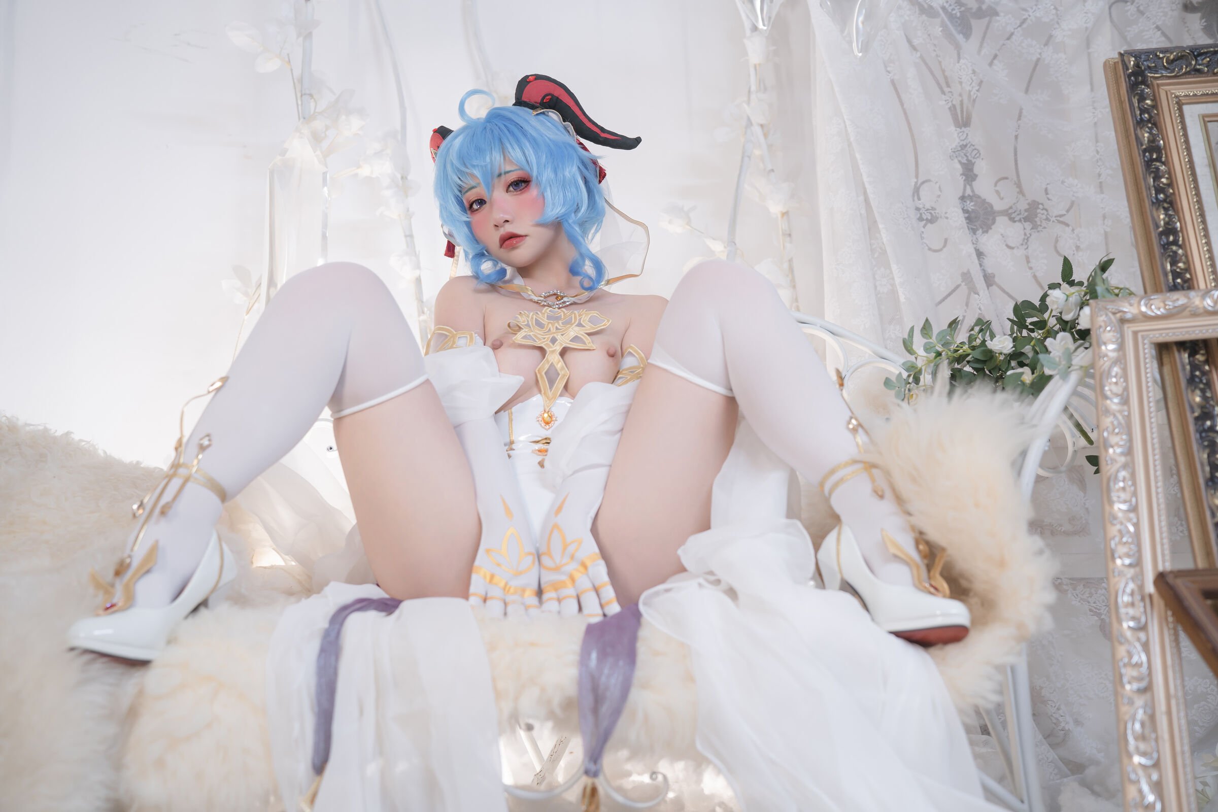 爆机少女喵小吉&云烧 - 原神花嫁：优菈&甘雨