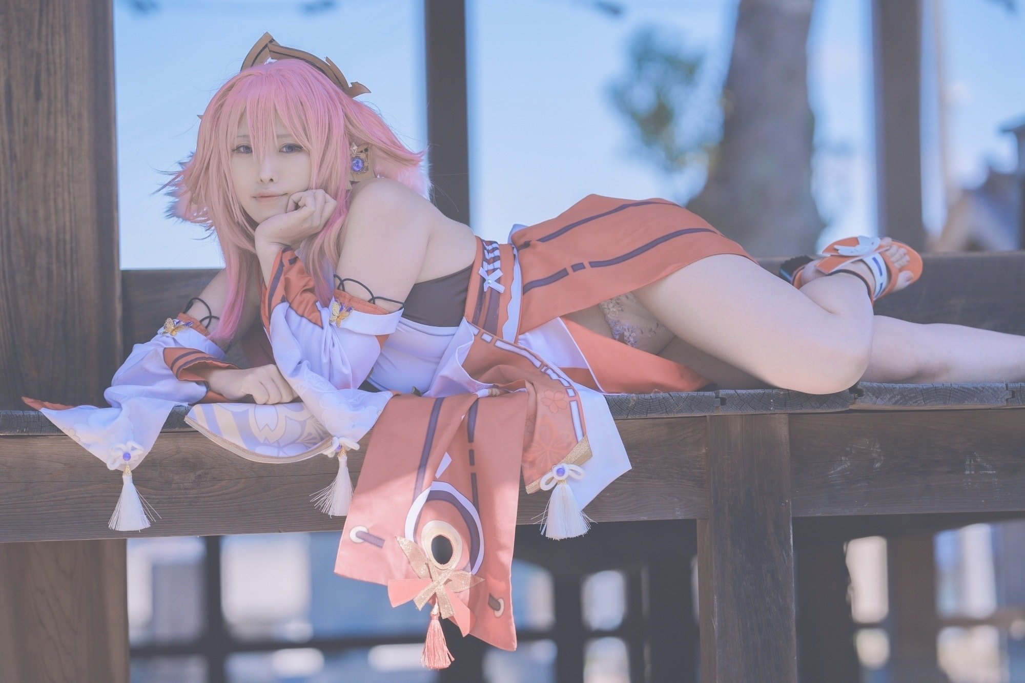 Thỏ Bóng Mượt (艶兎)] Yae Miko (Genshin Impact)