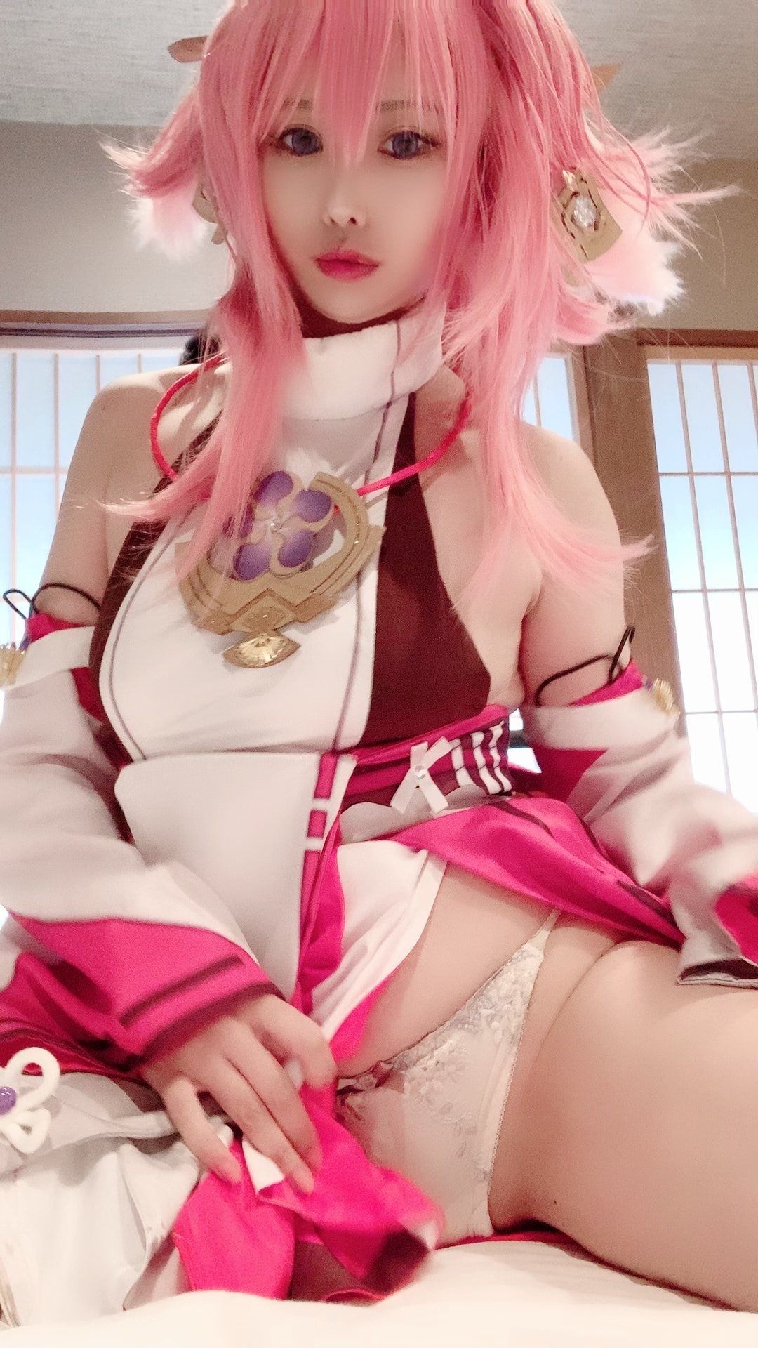 Glossy Rabbit (艷兎)] 八重神子 (原神)