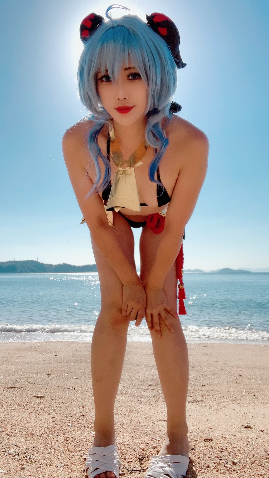 Glossy Rabbit (艶兎)] Ganyu and Barbara on Marine Day, and a bit of Mona! (Genshin Impact)
