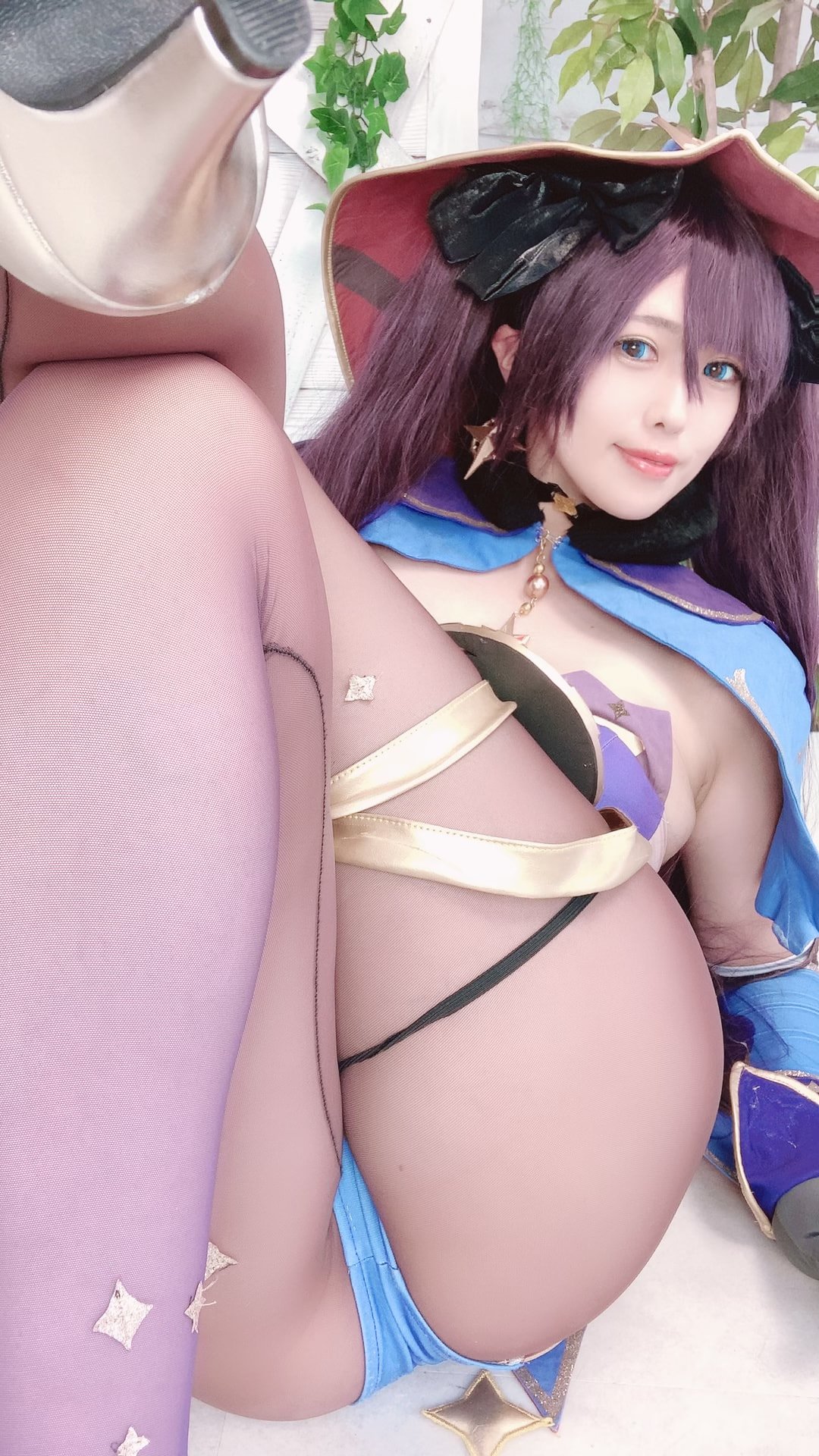 Glossy Rabbit (艷兔)] 海洋日的甘雨芭芭拉和一點點莫娜！ (原神)