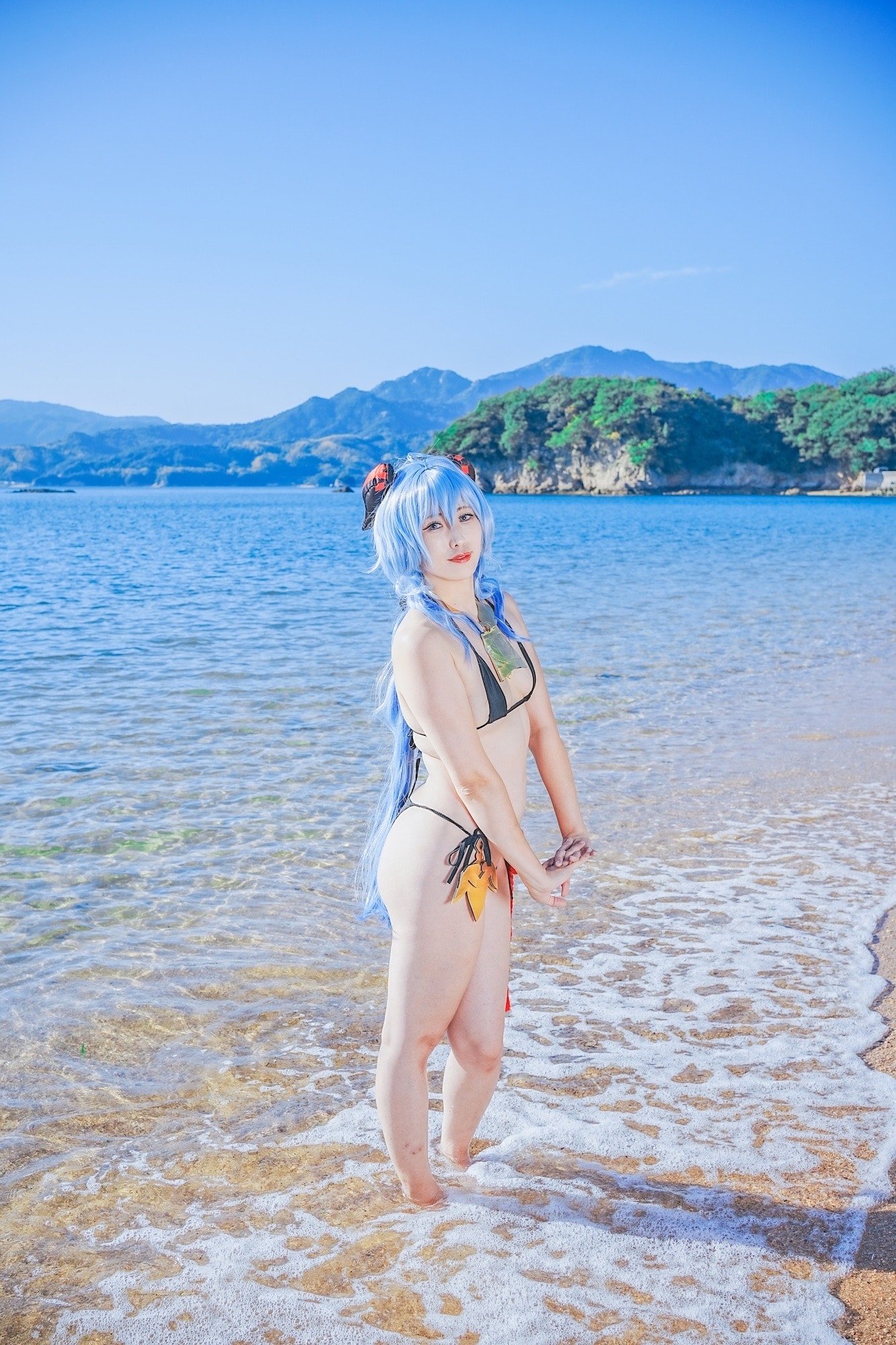 Glossy Rabbit (艶兎)] 海の日の甘雨とバーバラとちょっぴりモナ！ (原神)