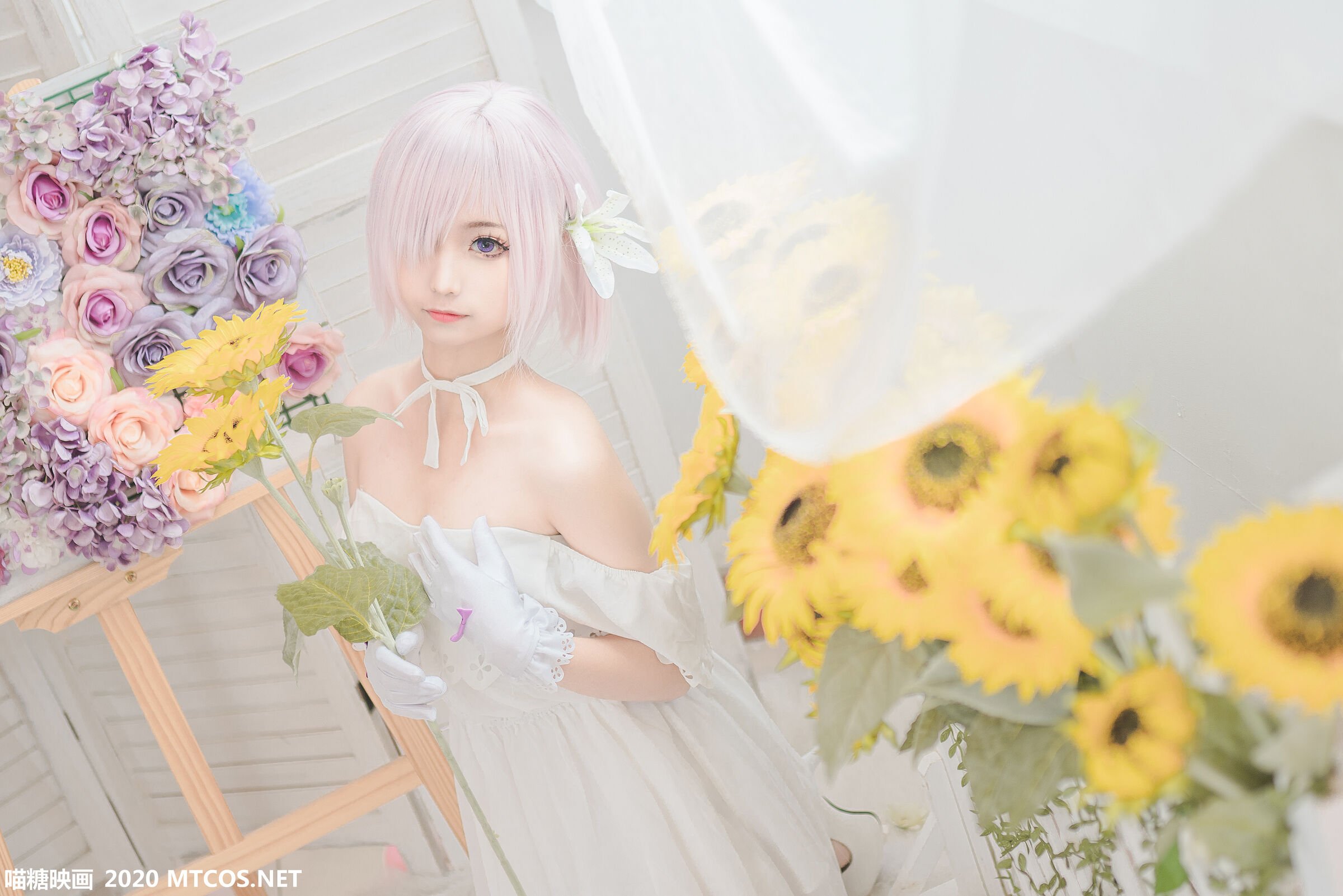 ชุนโมโม สีขาวมาชู