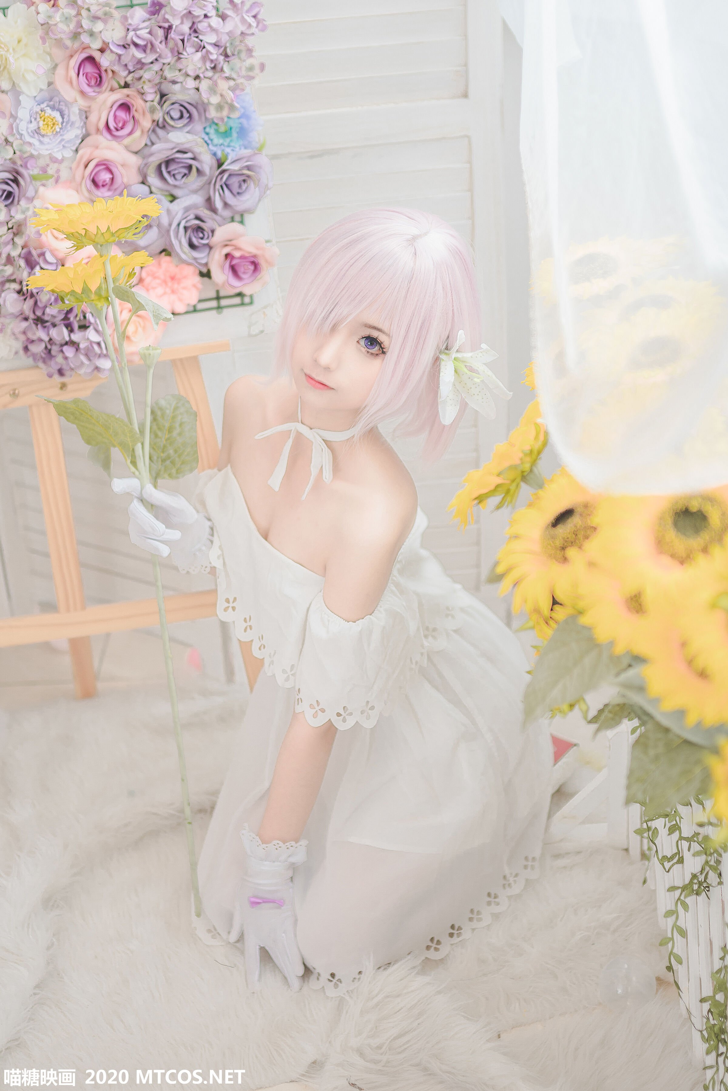 ชุนโมโม สีขาวมาชู