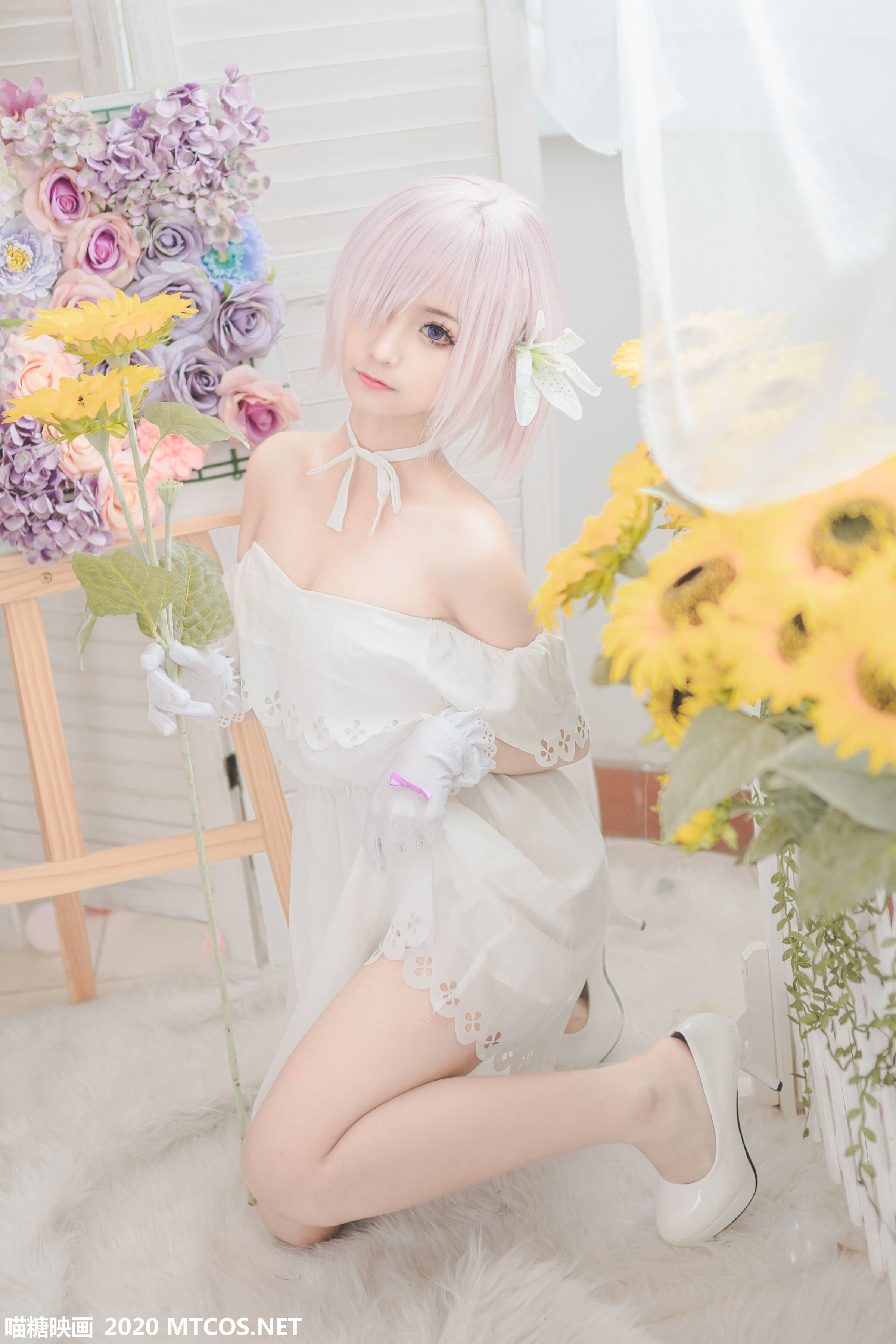 ชุนโมโม สีขาวมาชู