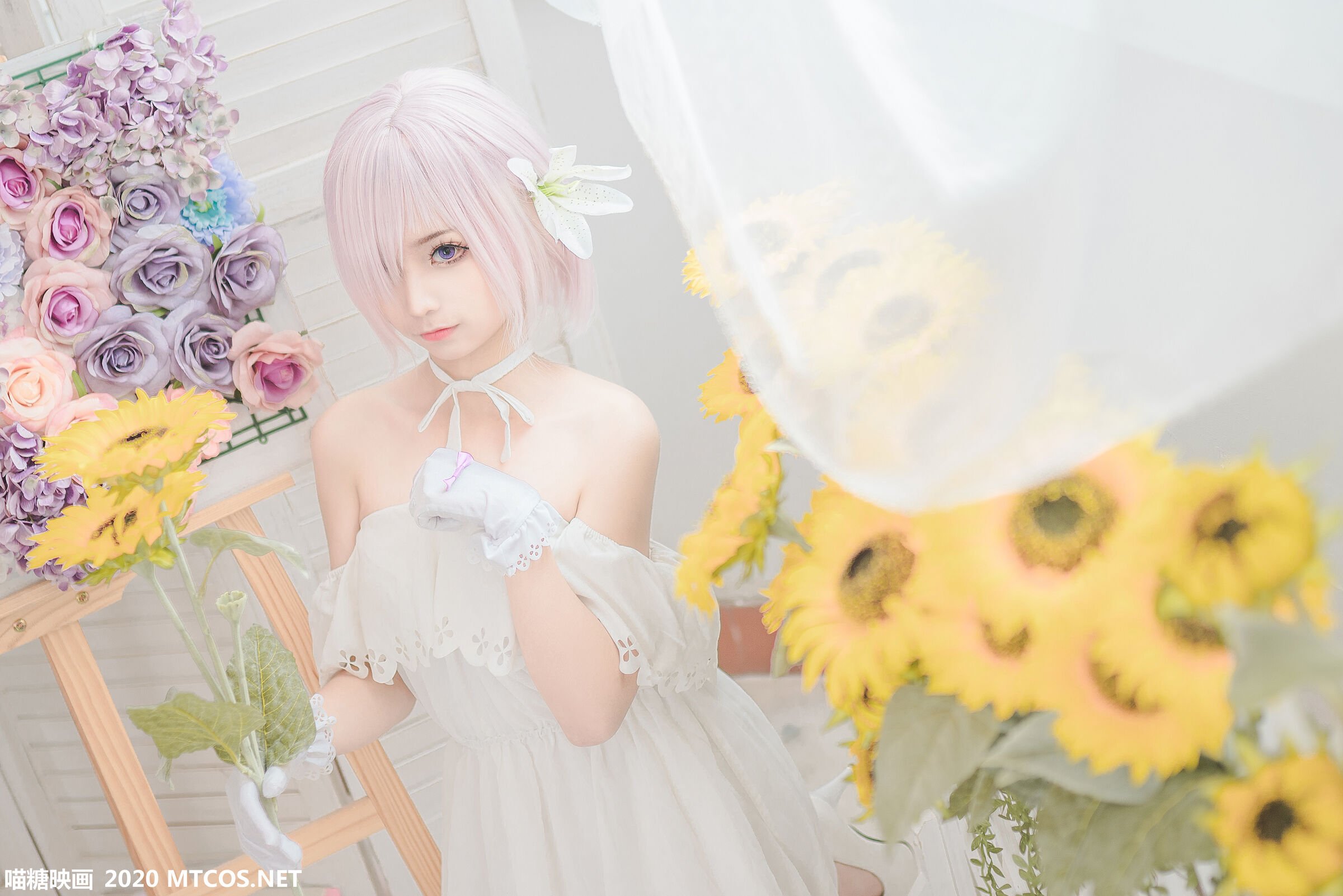 ชุนโมโม สีขาวมาชู