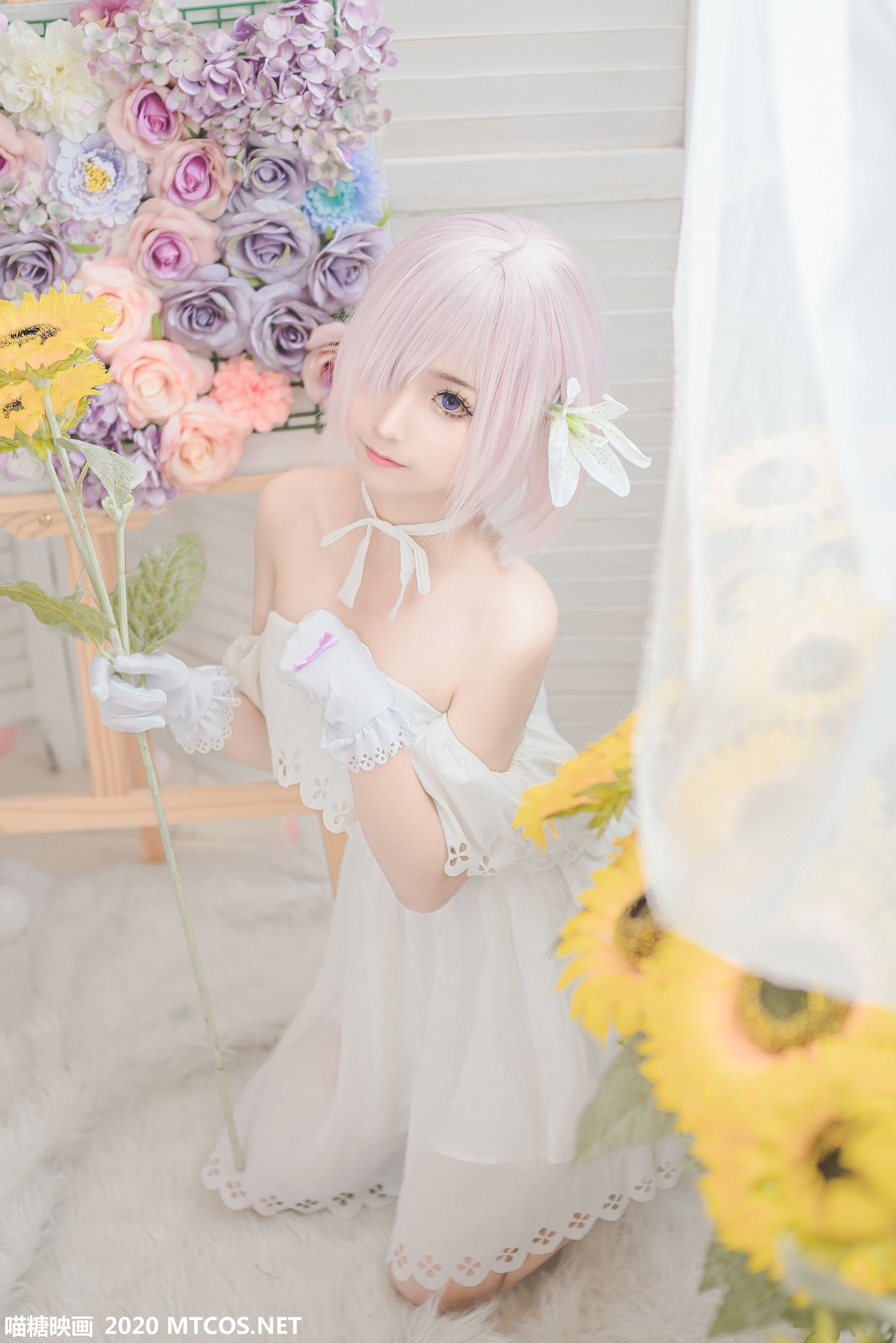 ชุนโมโม สีขาวมาชู