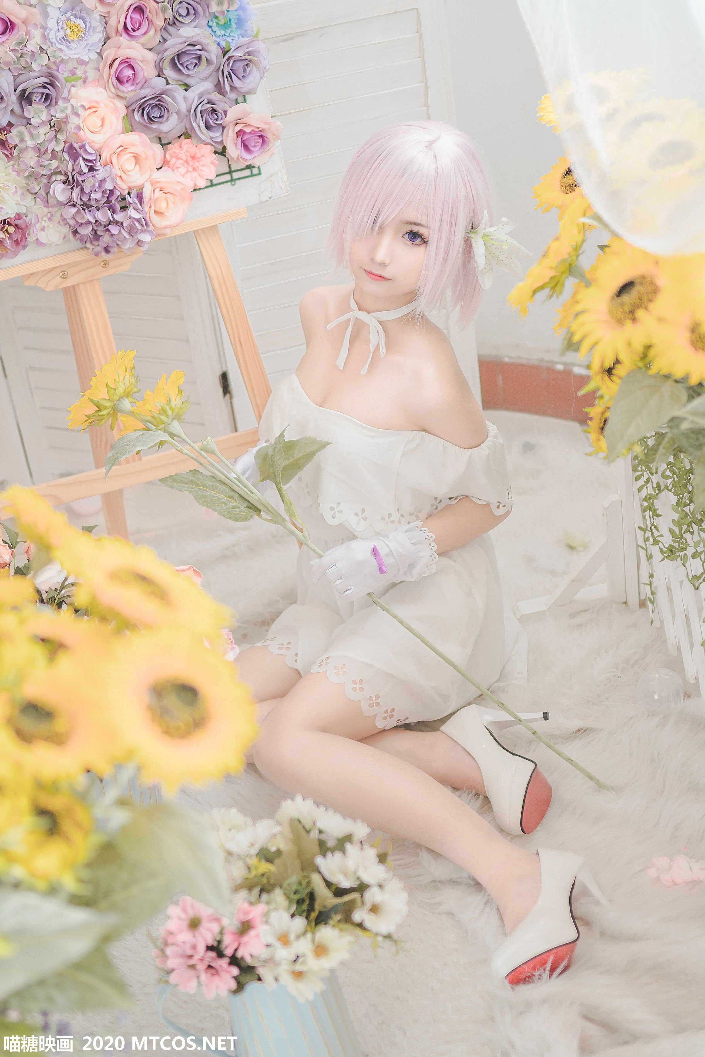 ชุนโมโม สีขาวมาชู