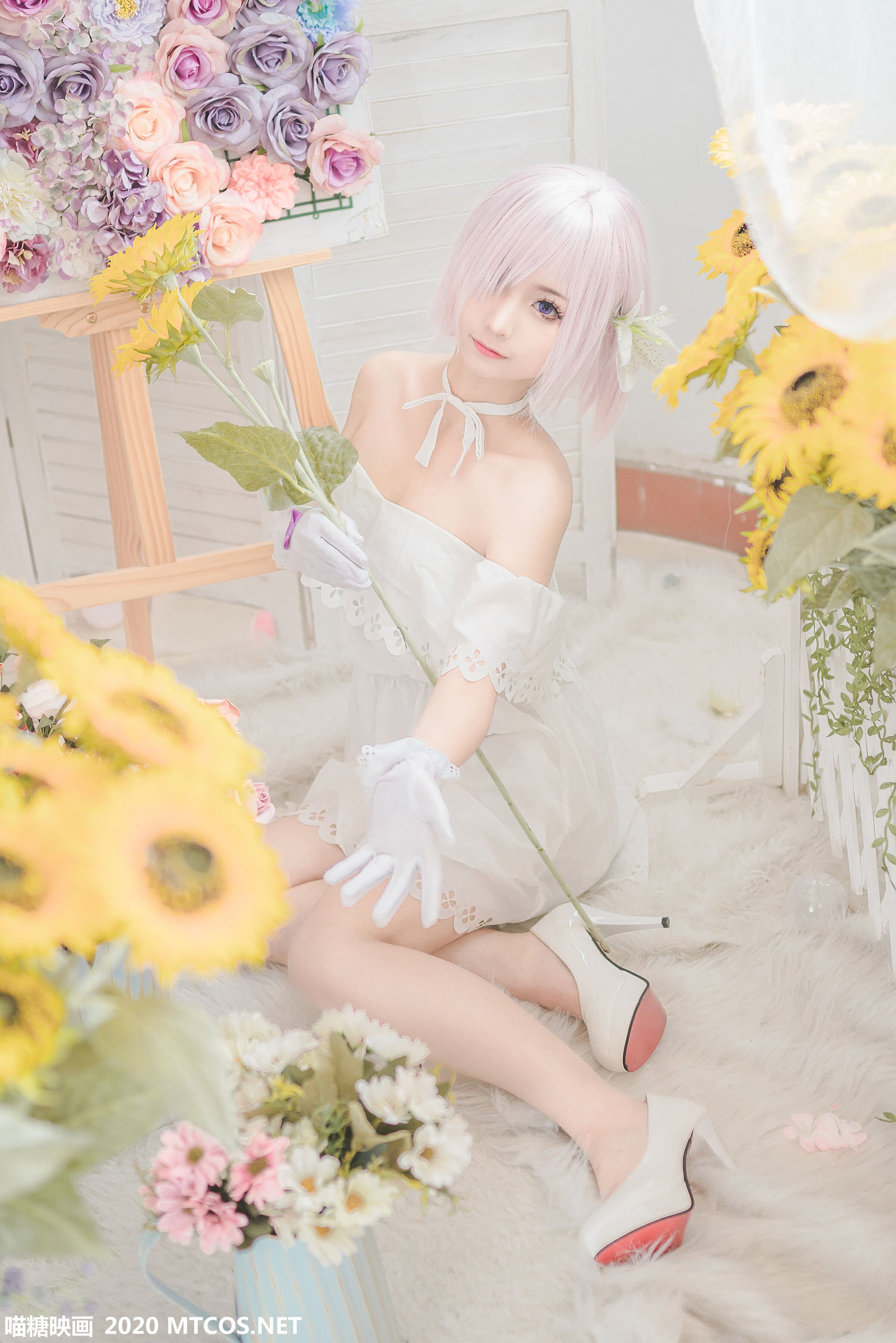 ชุนโมโม สีขาวมาชู