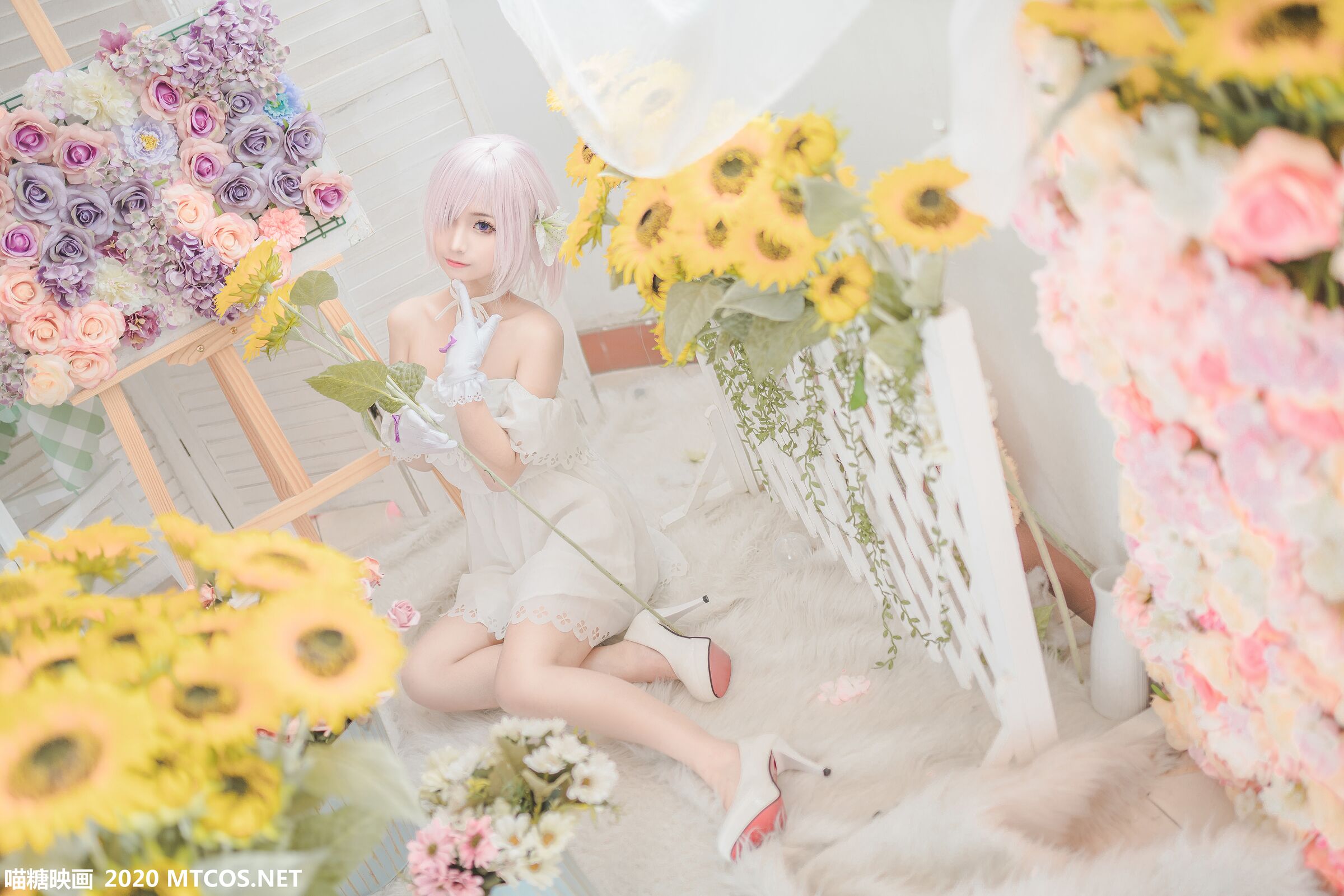 ชุนโมโม สีขาวมาชู