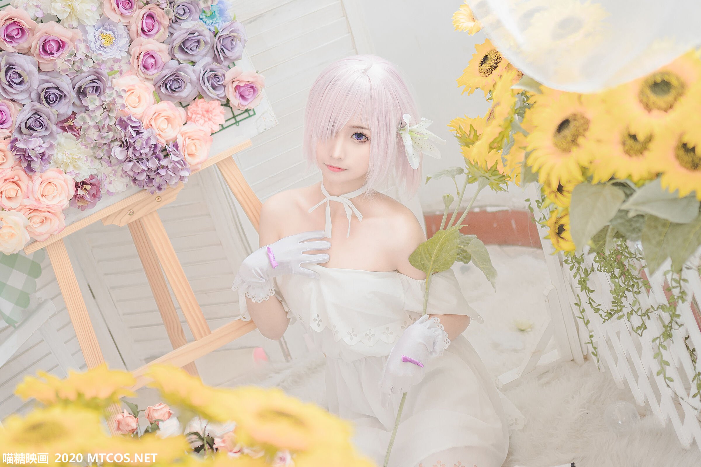ชุนโมโม สีขาวมาชู