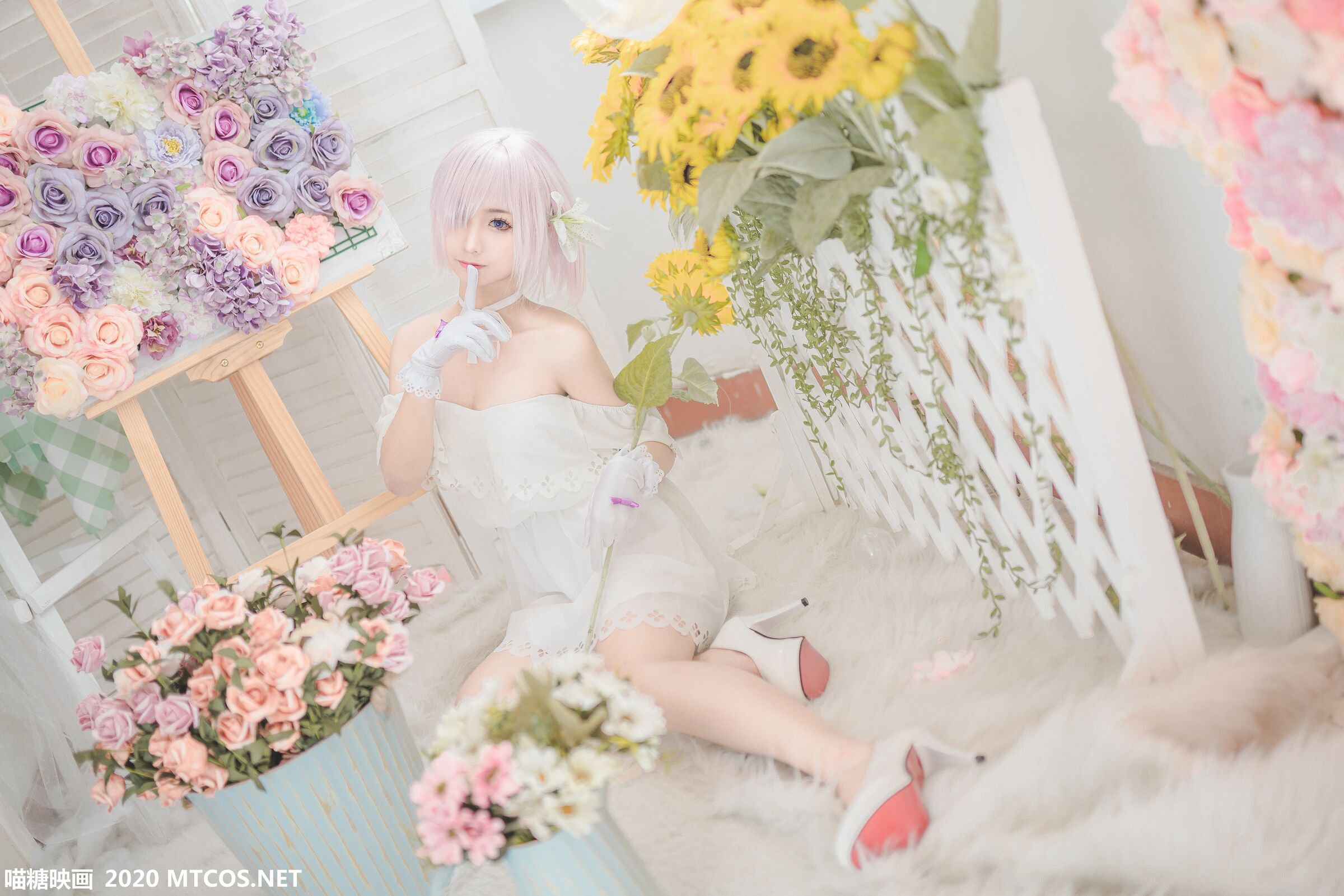 ชุนโมโม สีขาวมาชู