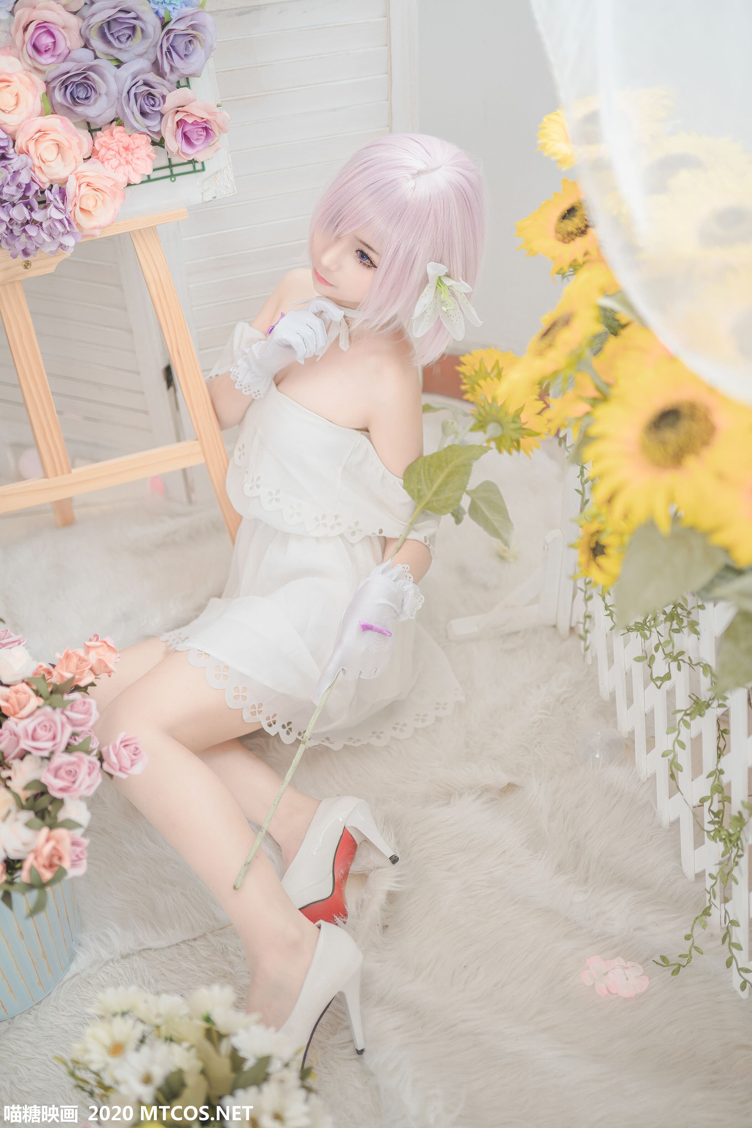 ชุนโมโม สีขาวมาชู